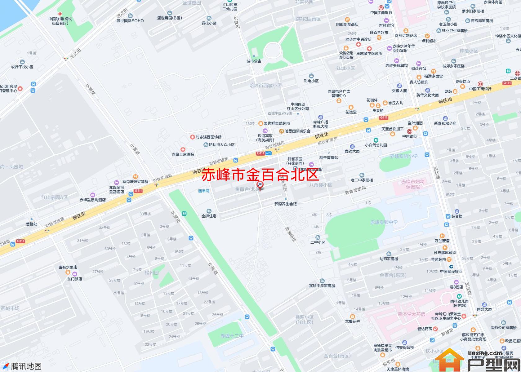 金百合北区小区 - 户型网