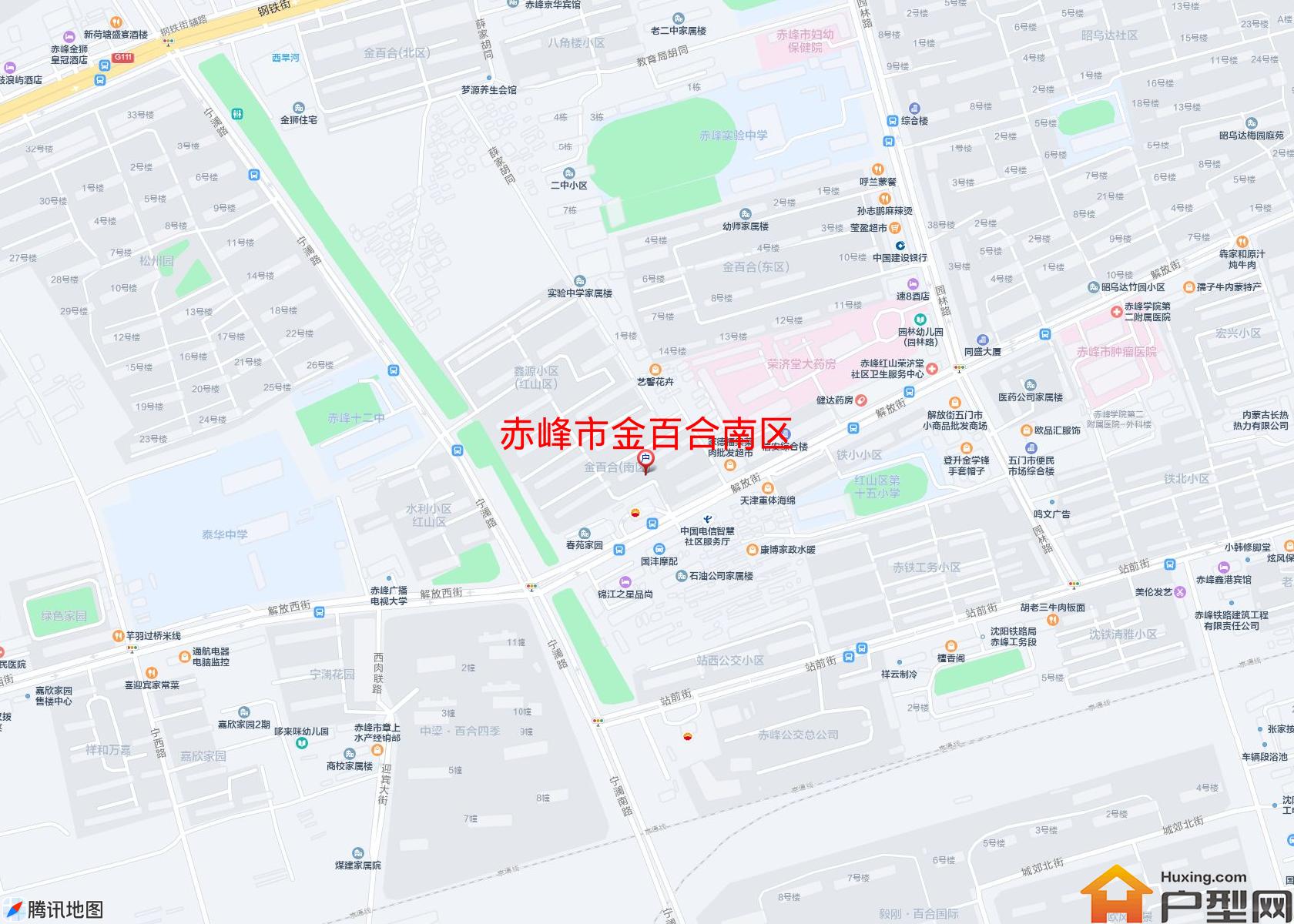 金百合南区小区 - 户型网