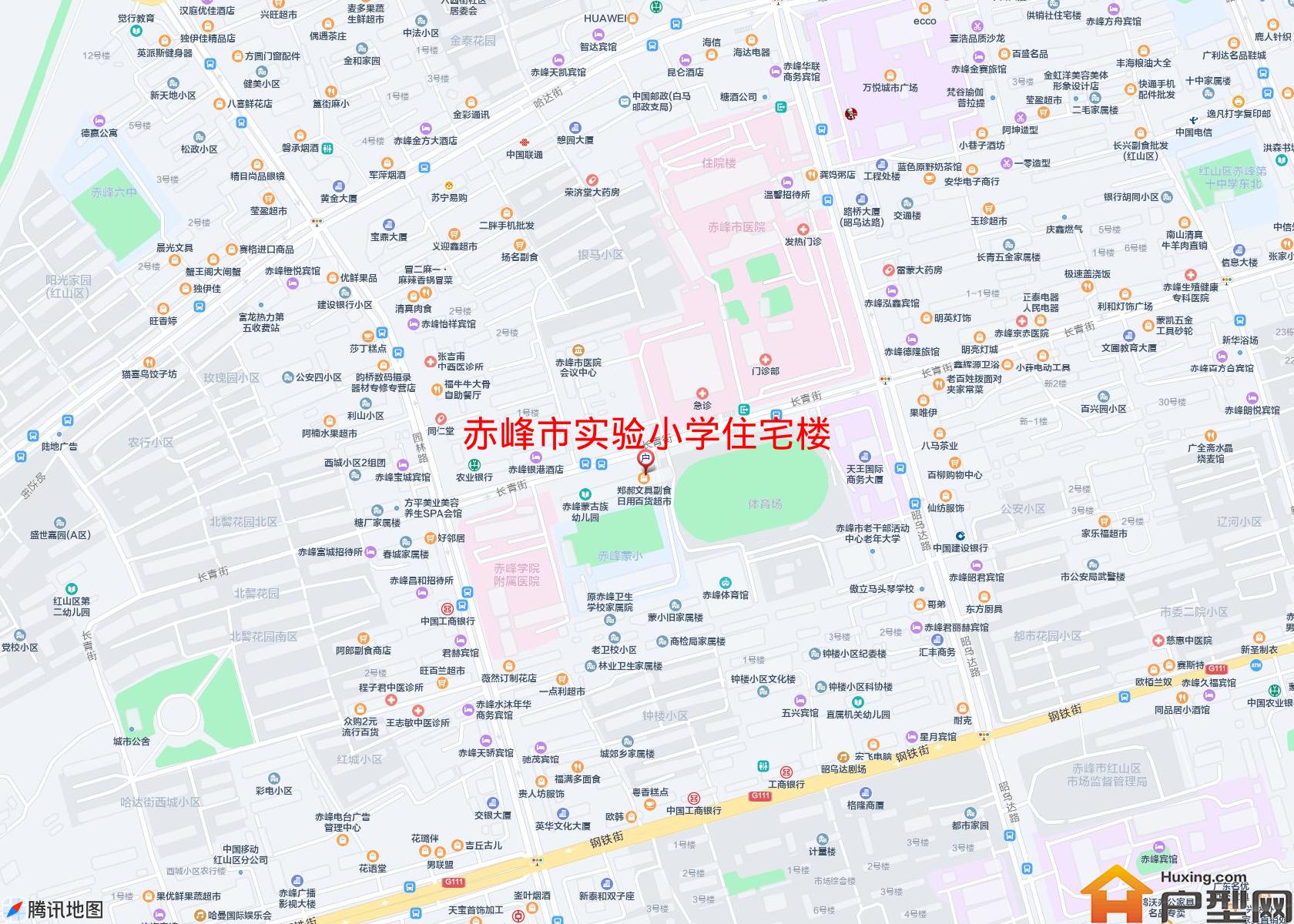 实验小学住宅楼小区 - 户型网
