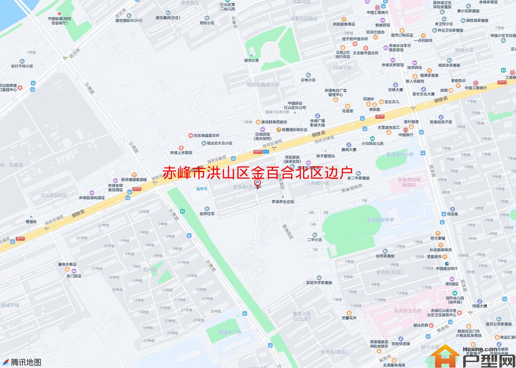 洪山区金百合北区边户小区 - 户型网