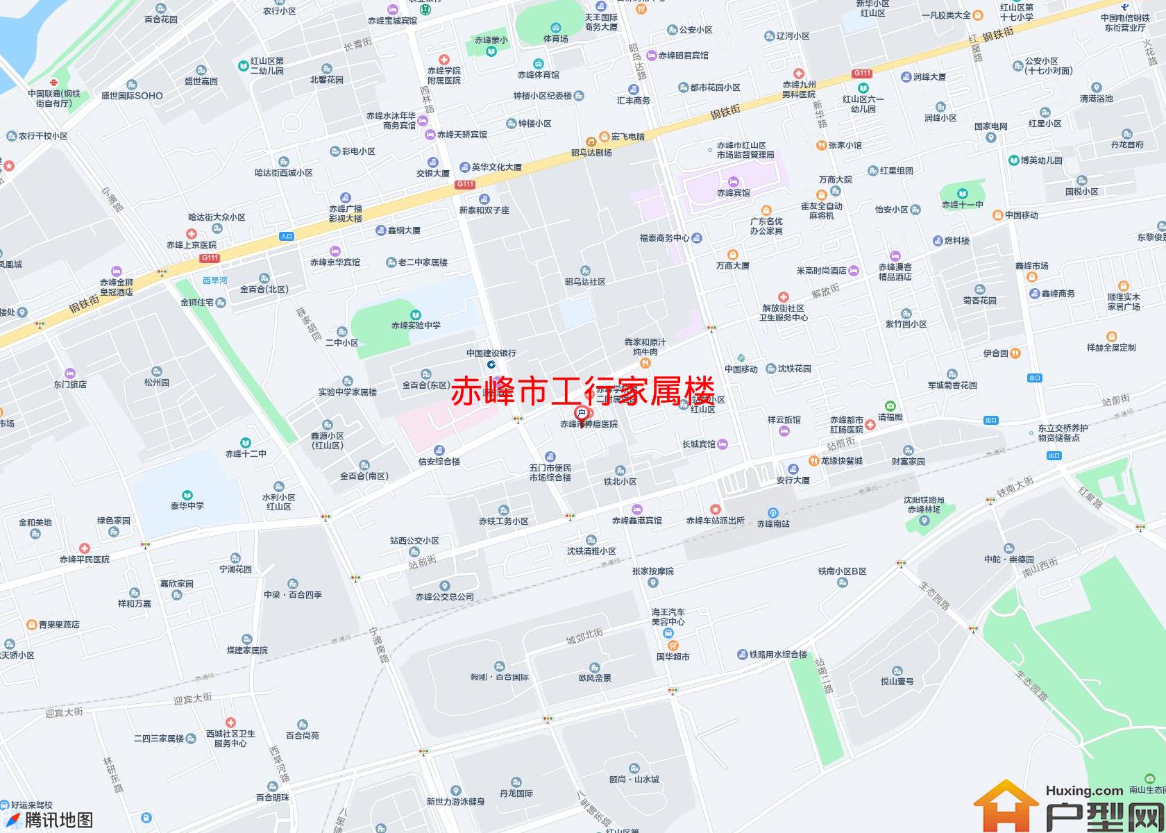 工行家属楼小区 - 户型网