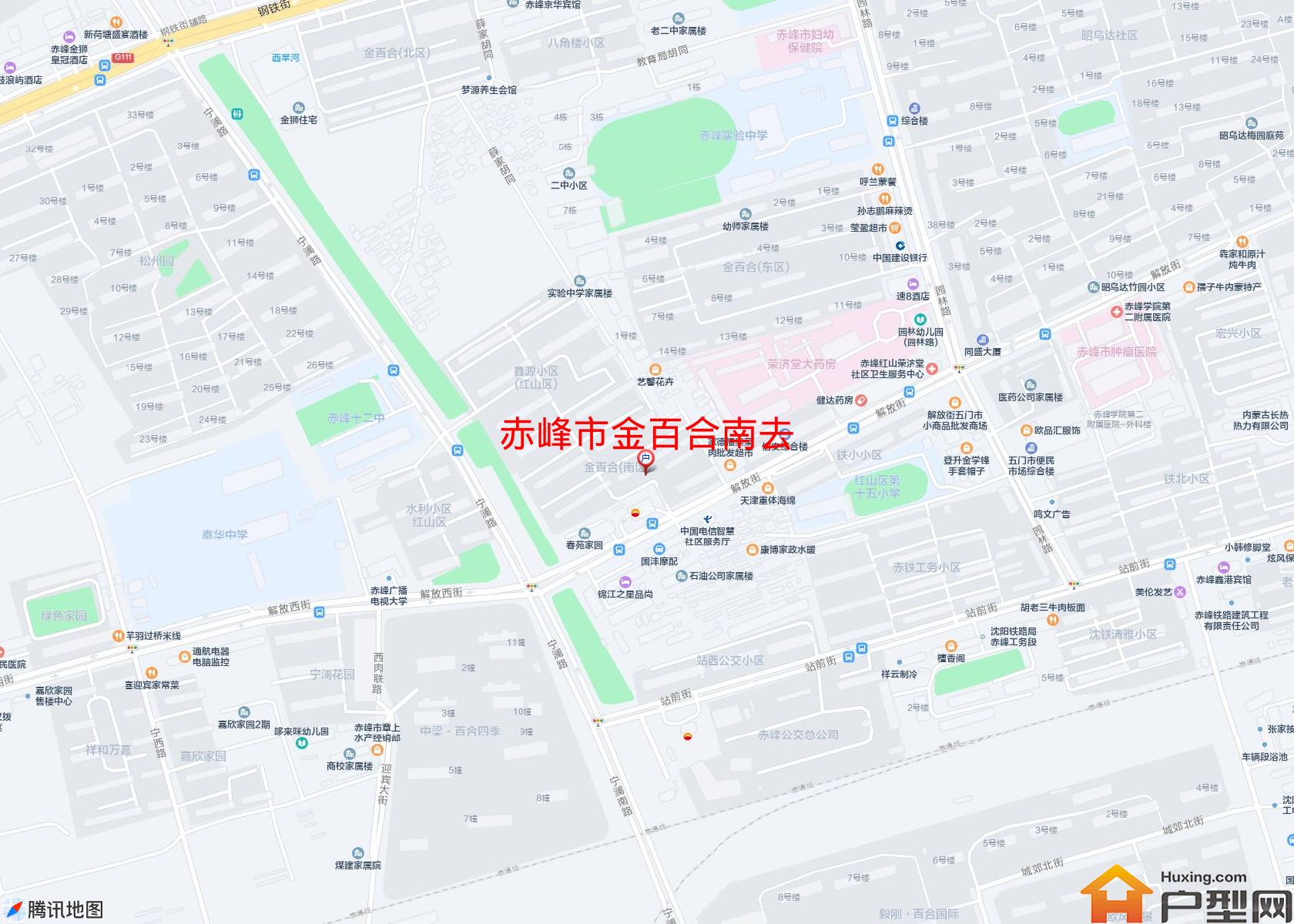 金百合南去小区 - 户型网