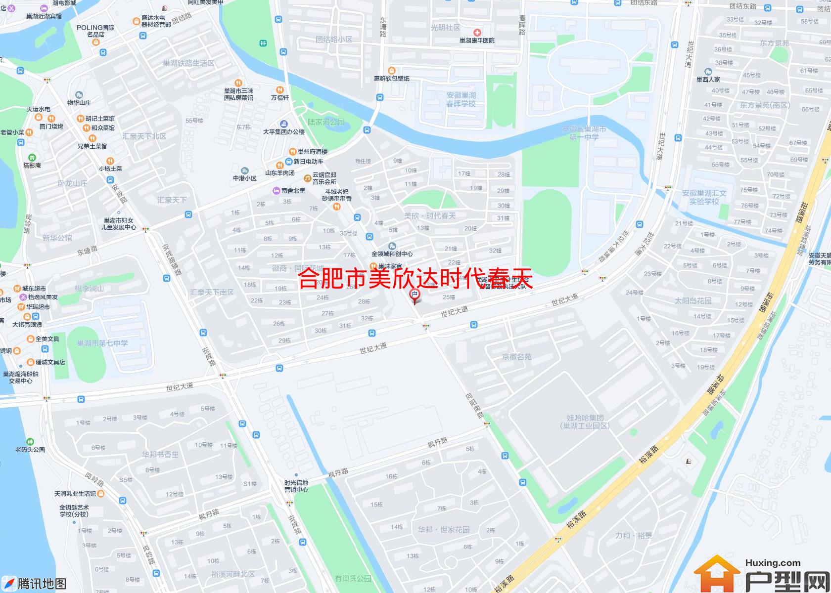 美欣达时代春天小区 - 户型网