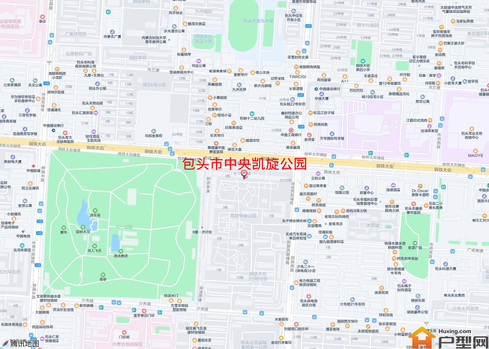 中央凯旋公园小区 - 户型网