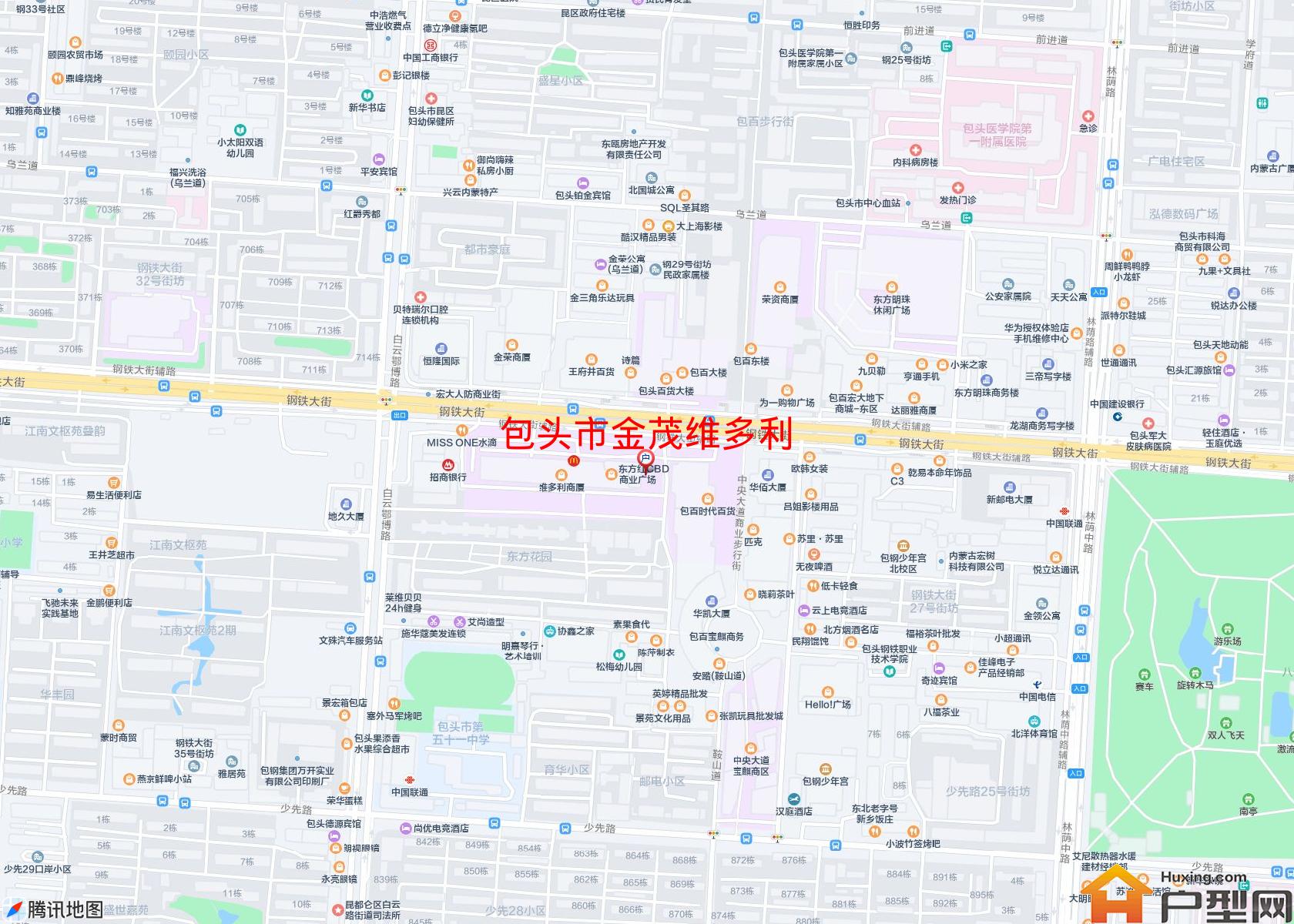 金茂维多利小区 - 户型网