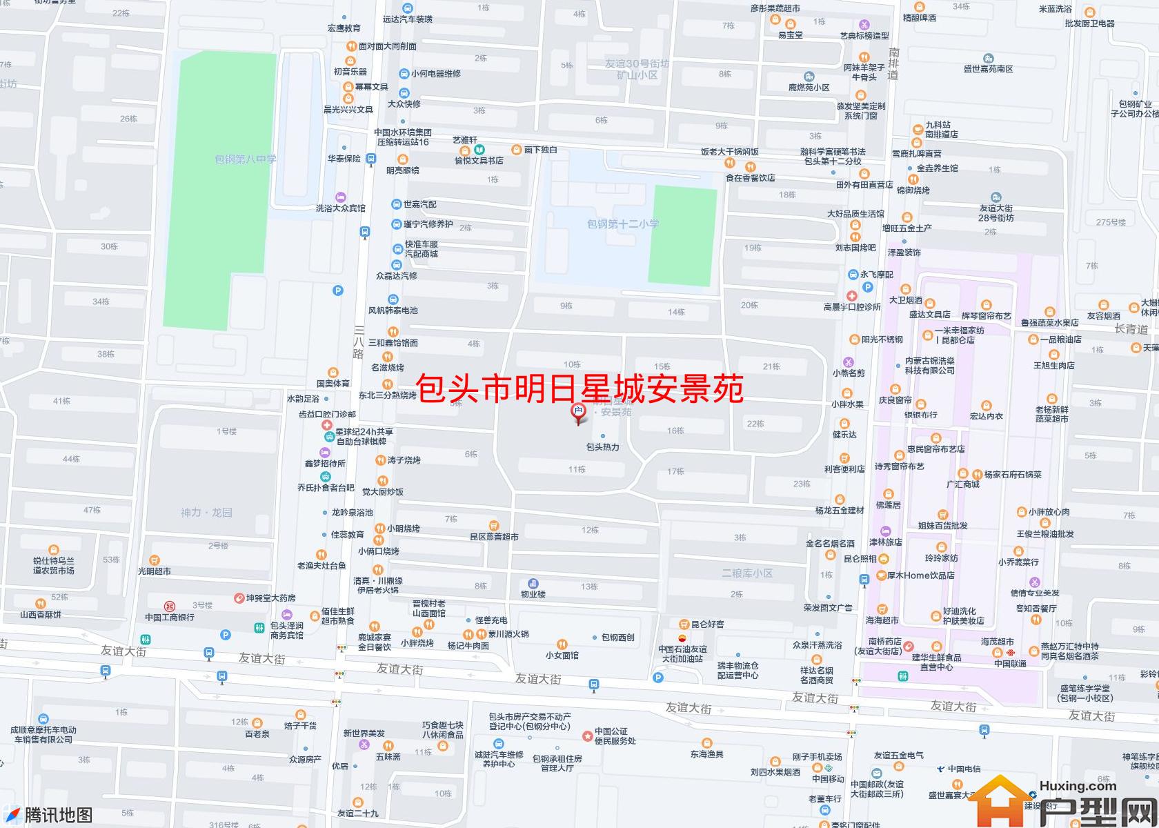 明日星城安景苑小区 - 户型网