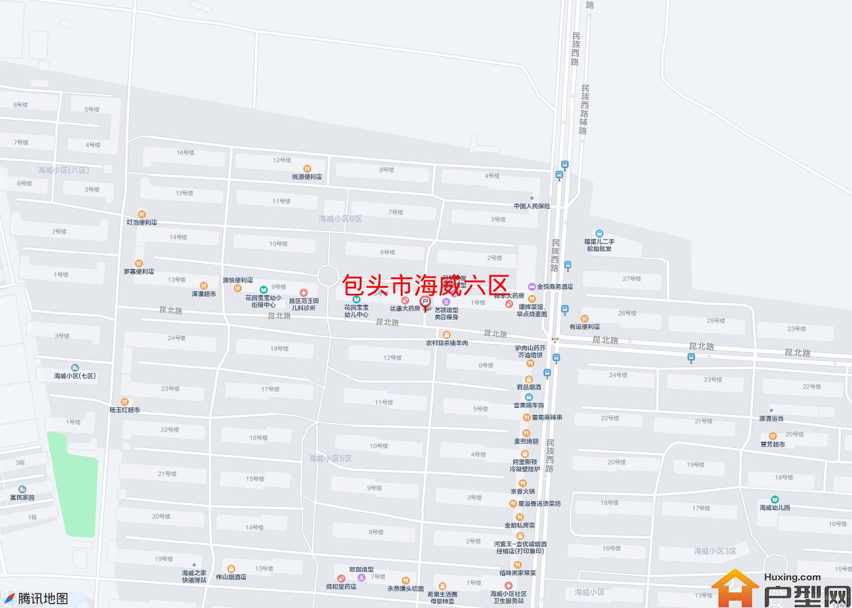 海威六区小区 - 户型网