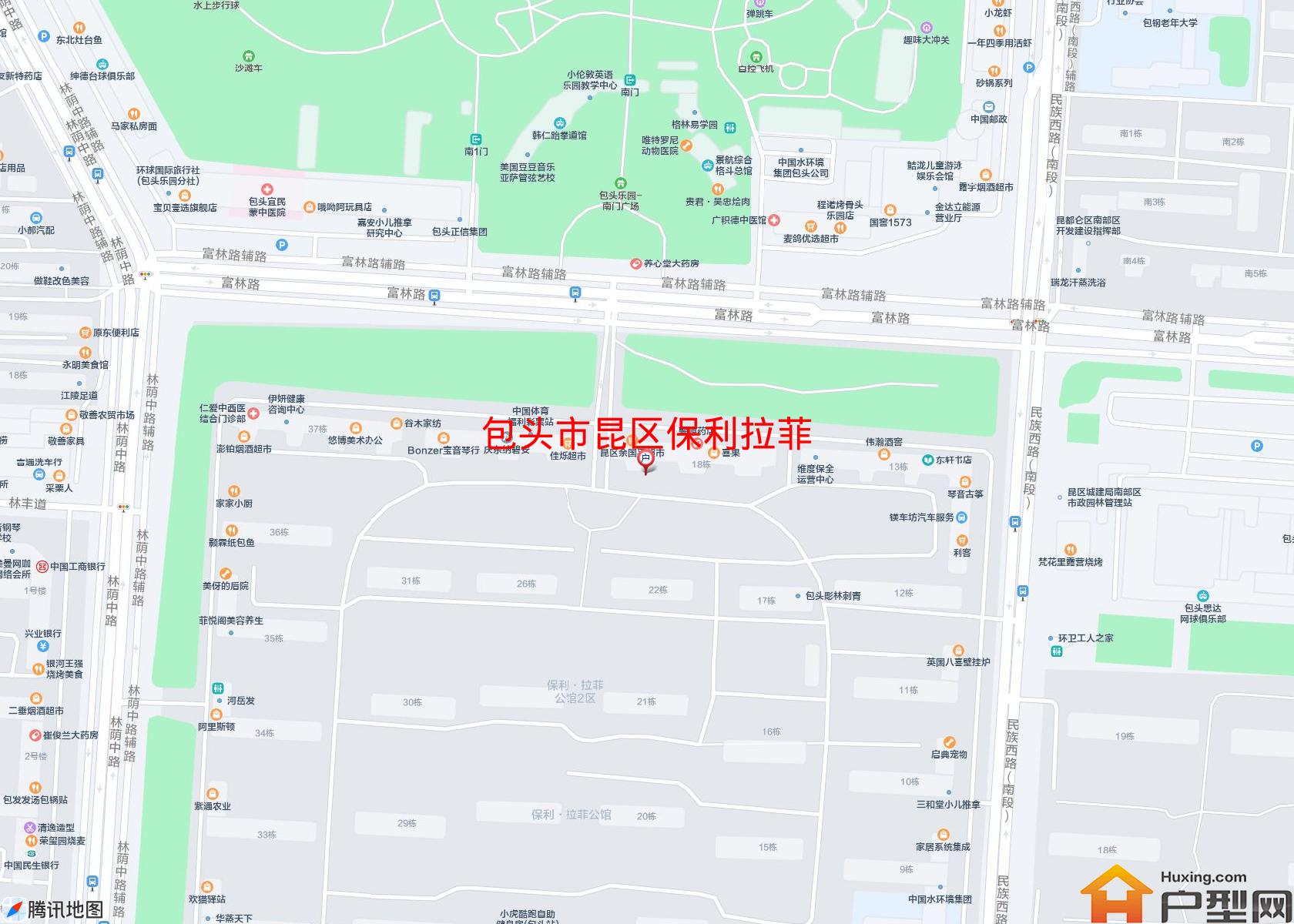 昆区保利拉菲小区 - 户型网