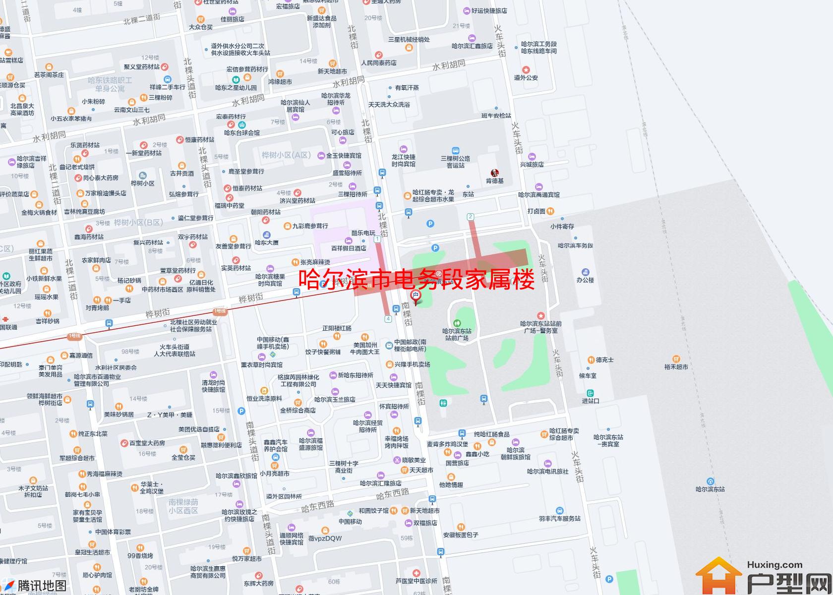 电务段家属楼小区 - 户型网