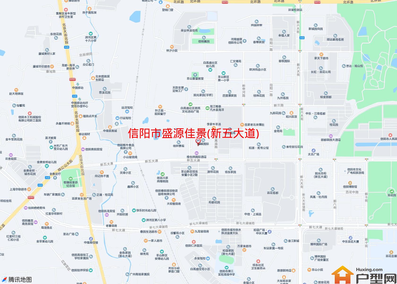 盛源佳景(新五大道)小区 - 户型网