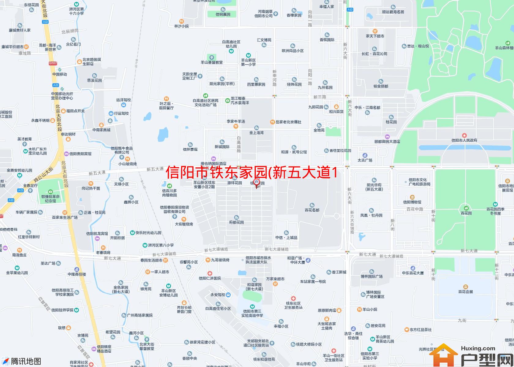 铁东家园(新五大道109号)小区 - 户型网