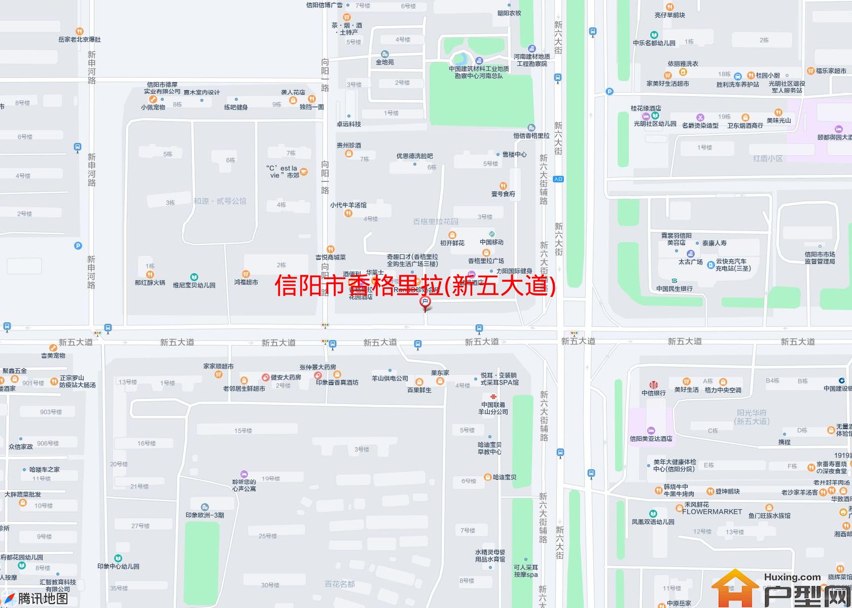 香格里拉(新五大道)小区 - 户型网
