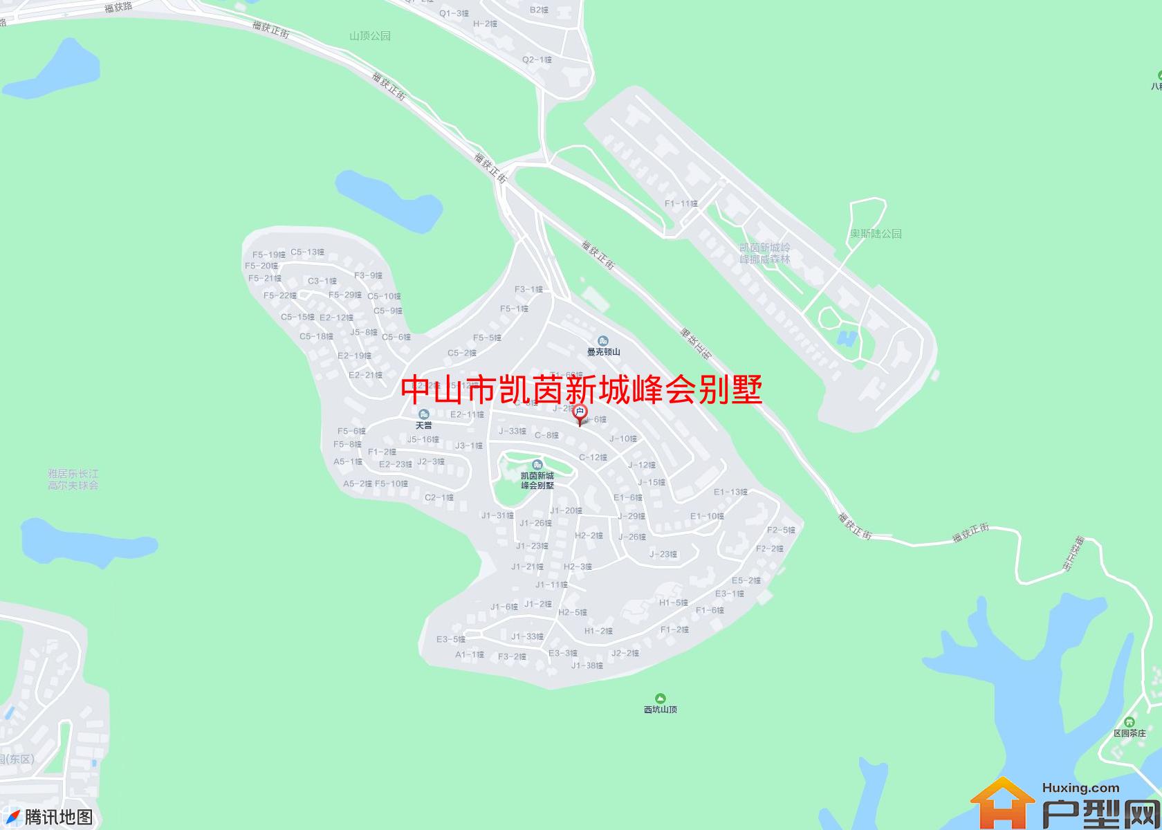 凯茵新城峰会别墅小区 - 户型网