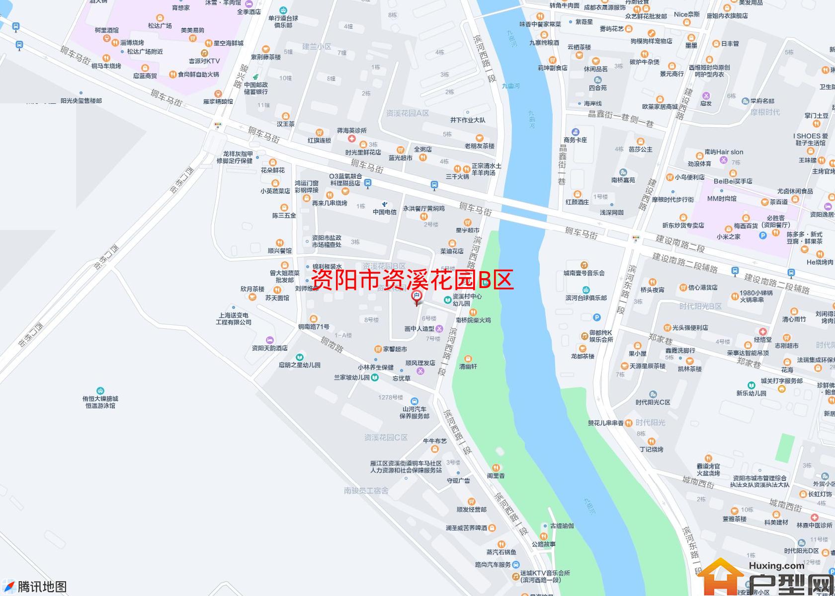 资溪花园B区小区 - 户型网