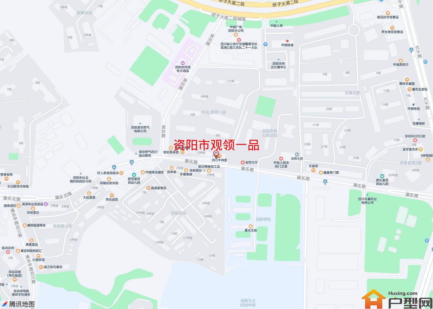 观领一品小区 - 户型网