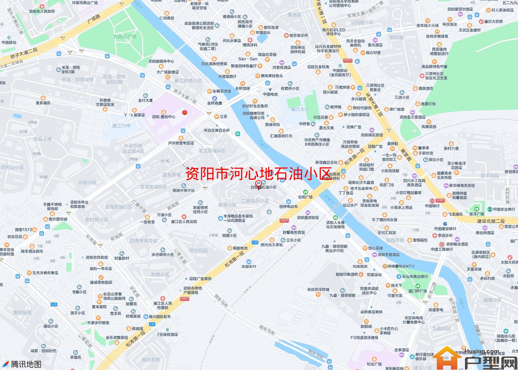 河心地 石油小区小区 - 户型网