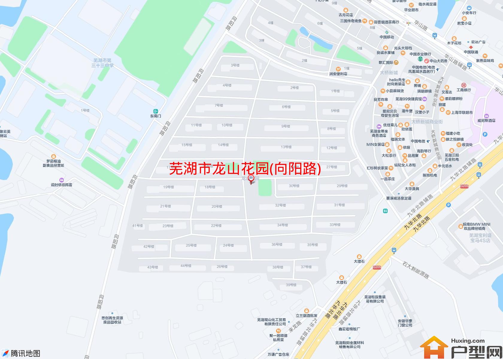 龙山花园(向阳路)小区 - 户型网
