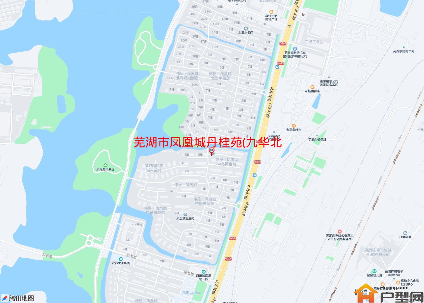 凤凰城丹桂苑(九华北路)小区 - 户型网