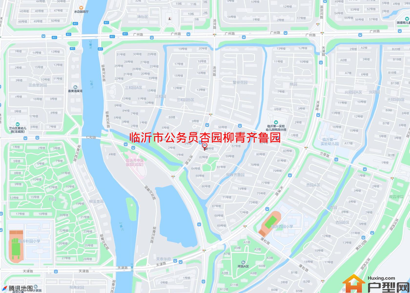 公务员杏园柳青齐鲁园小区 - 户型网