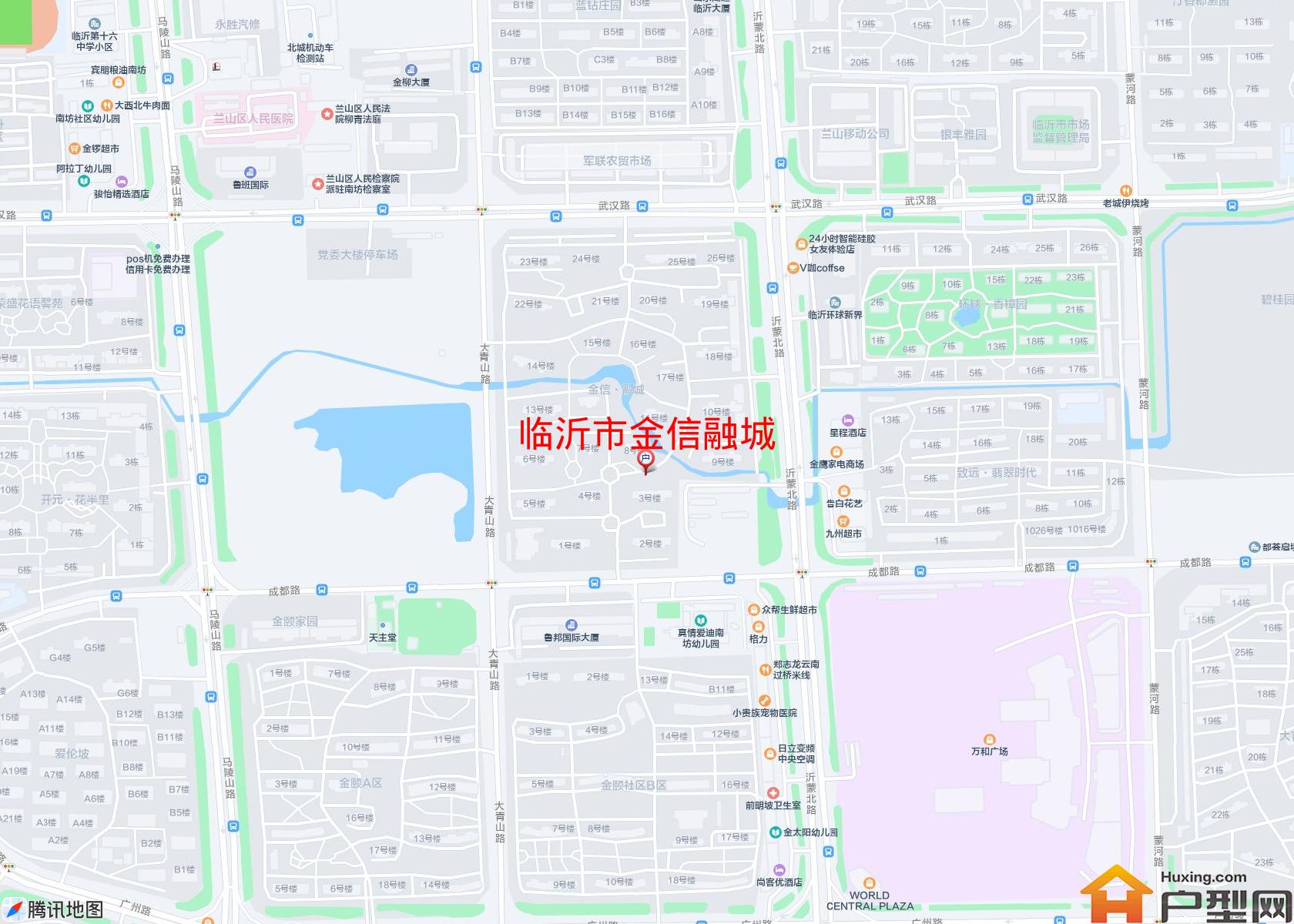 金信融城小区 - 户型网