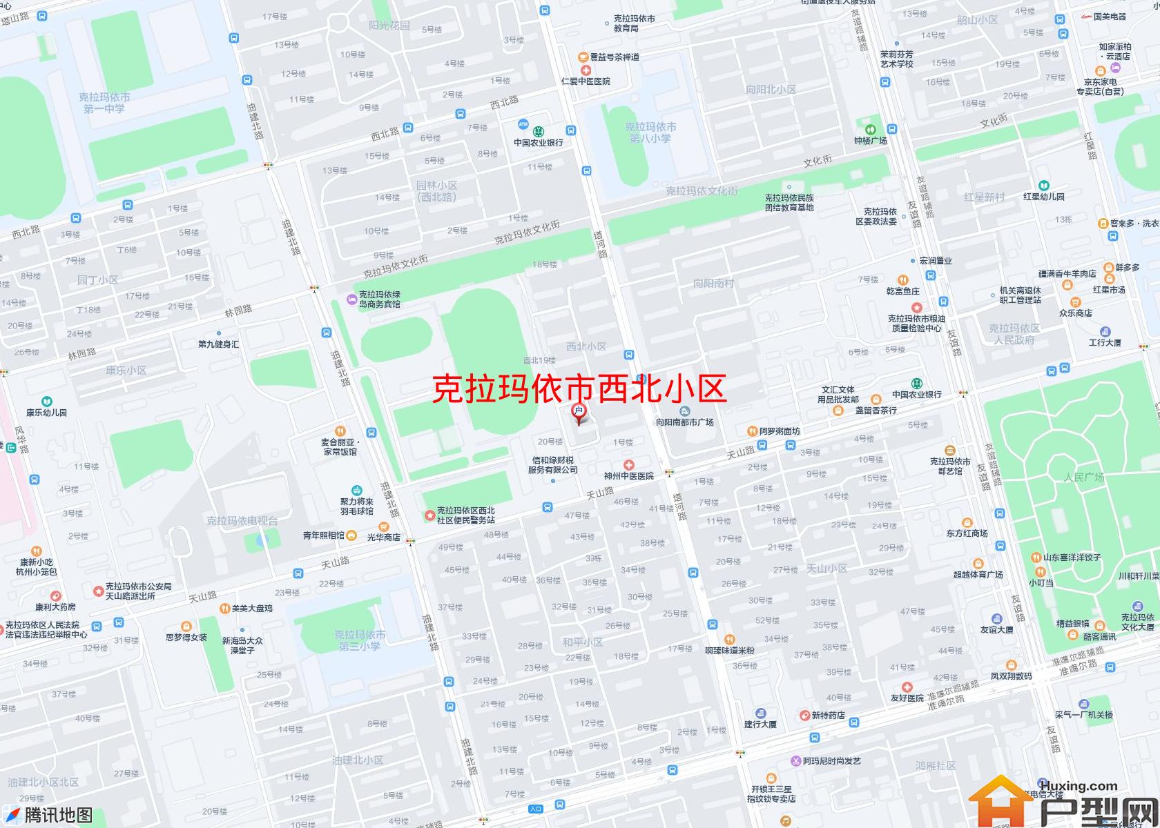 西北小区小区 - 户型网