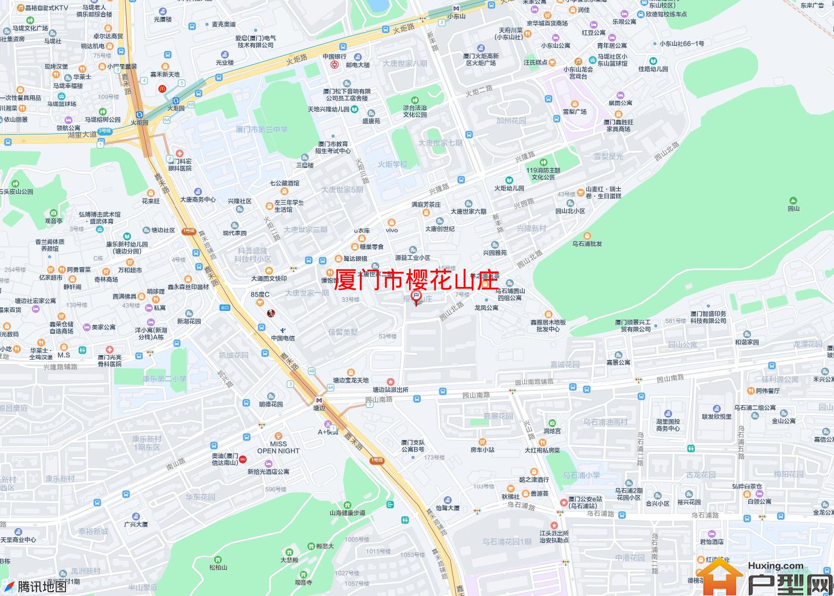樱花山庄小区 - 户型网