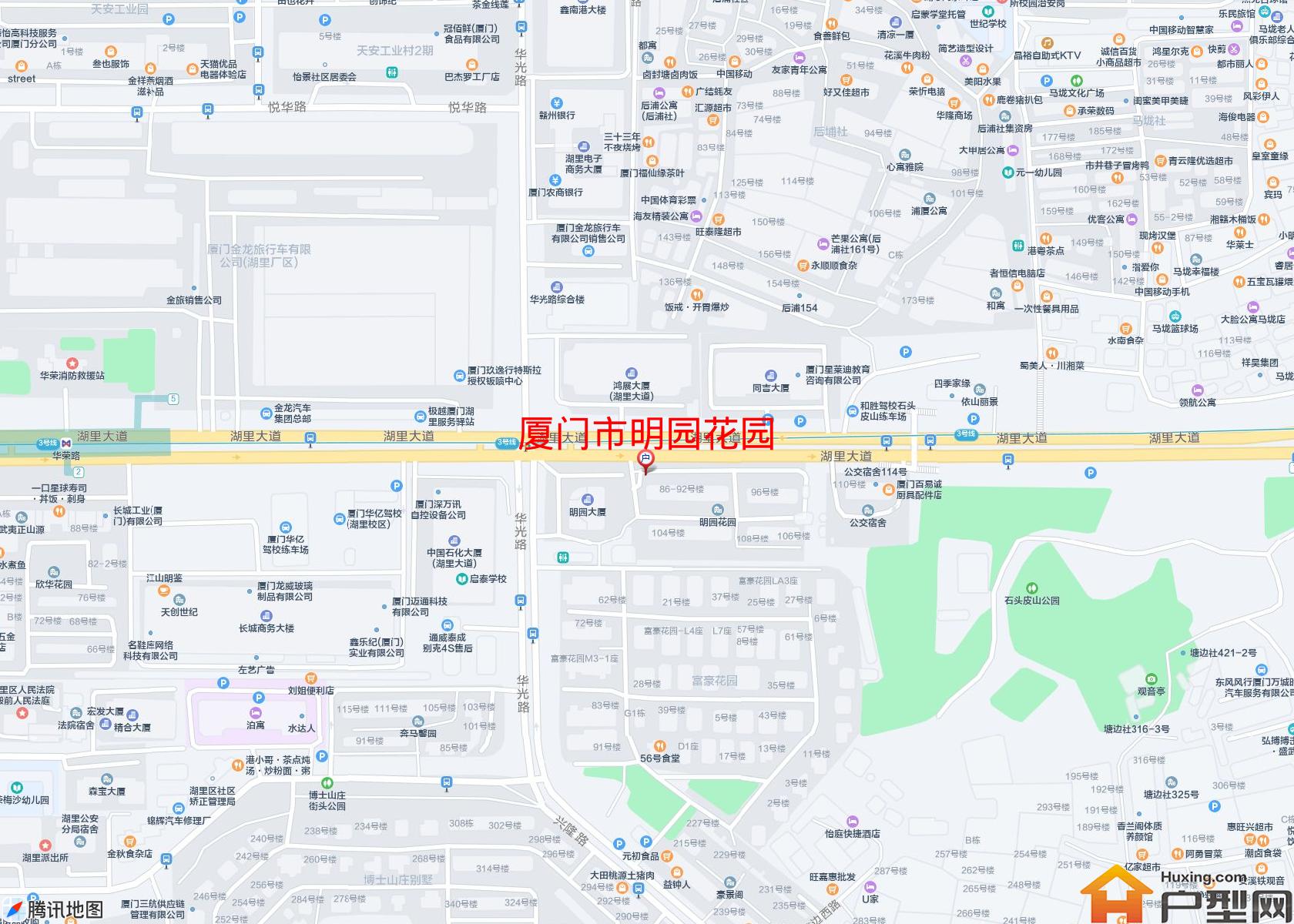 明园花园小区 - 户型网