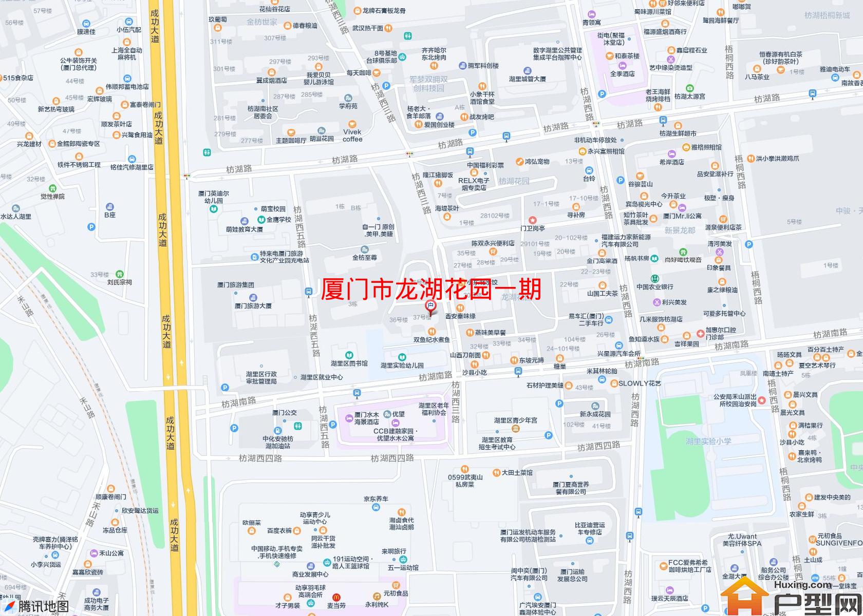 龙湖花园一期小区 - 户型网