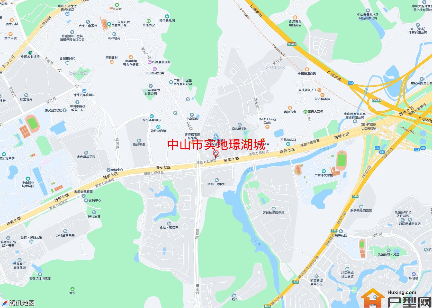 实地璟湖城小区 - 户型网