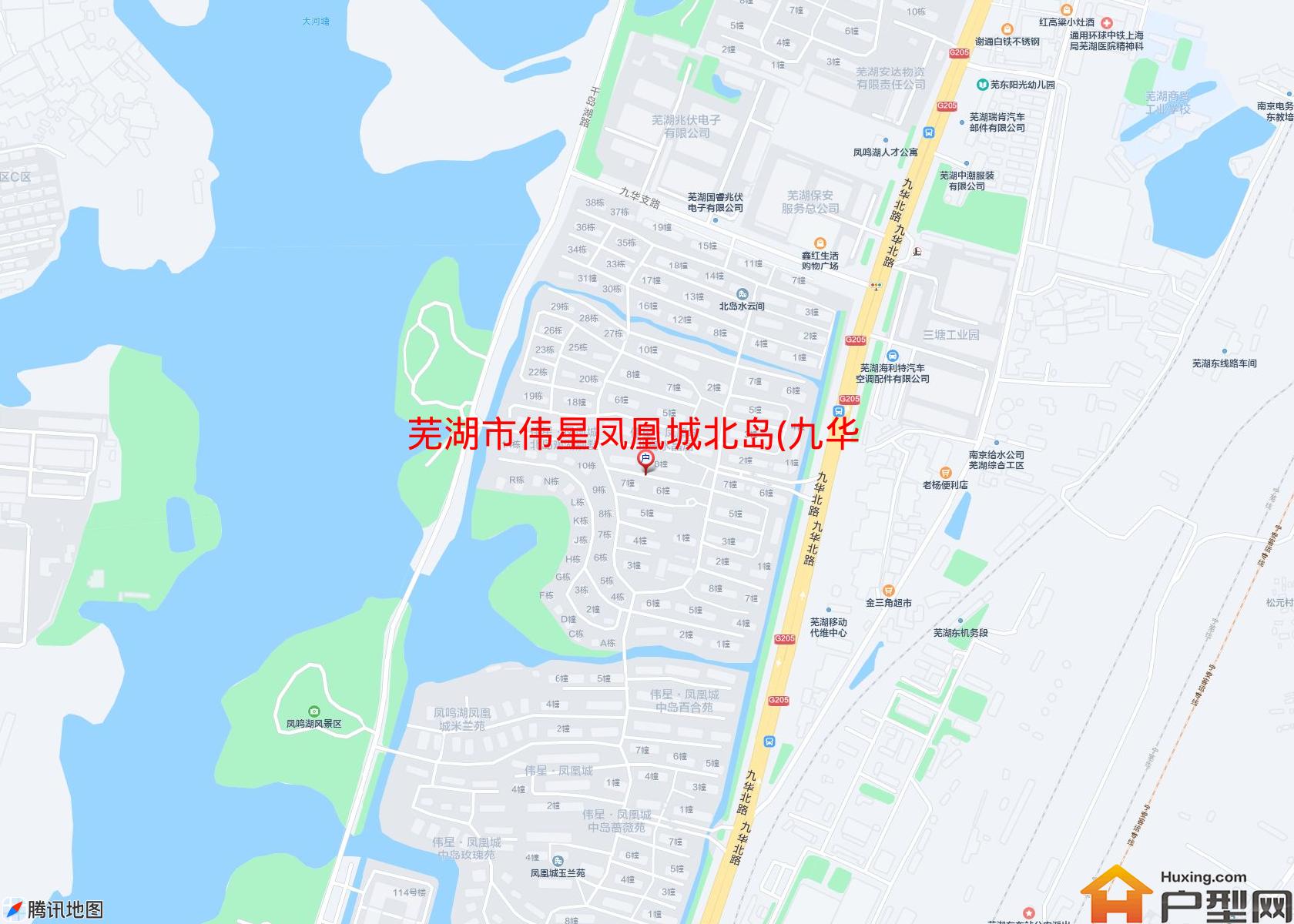 伟星凤凰城北岛(九华北路)小区 - 户型网