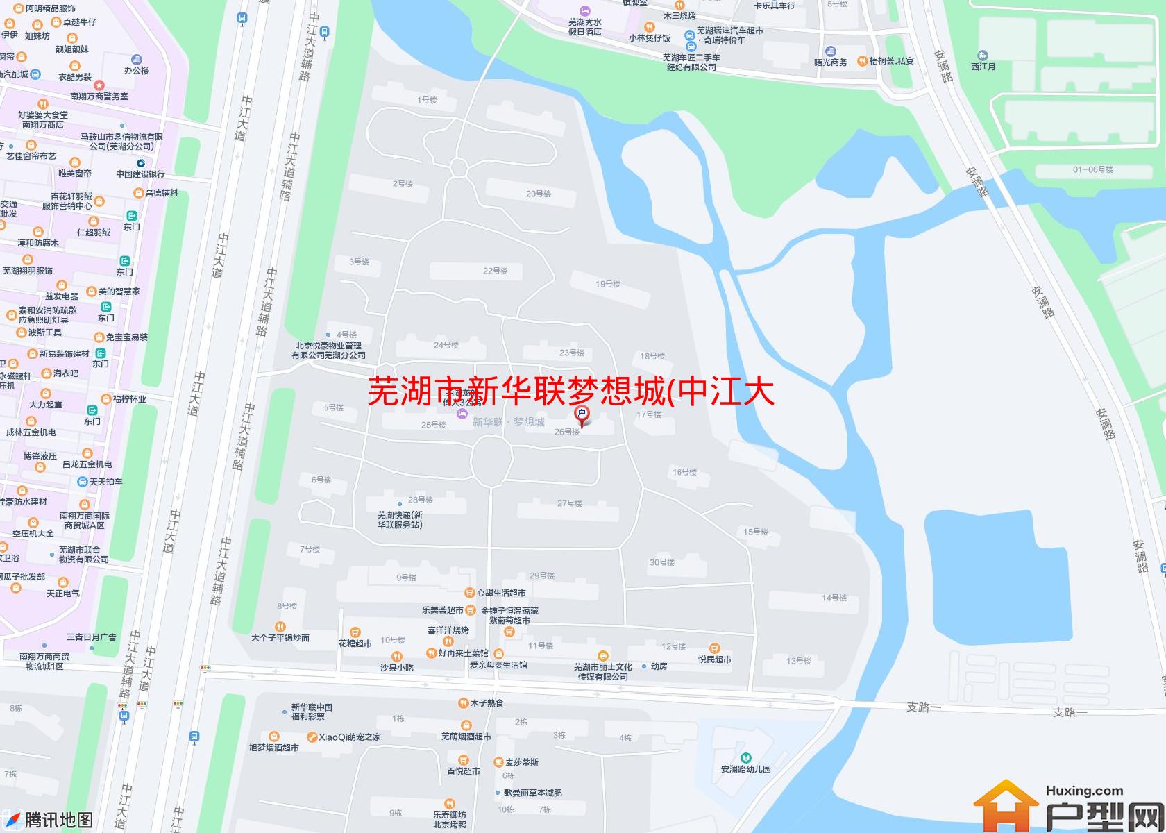 新华联梦想城(中江大道)小区 - 户型网