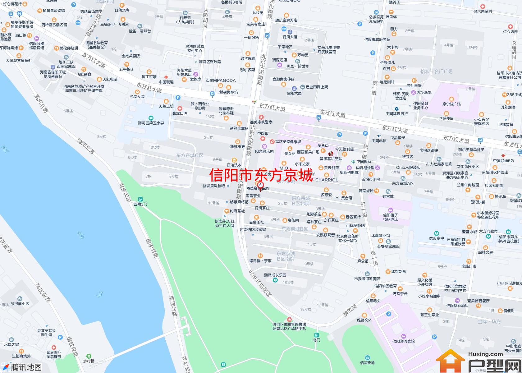 东方京城小区 - 户型网