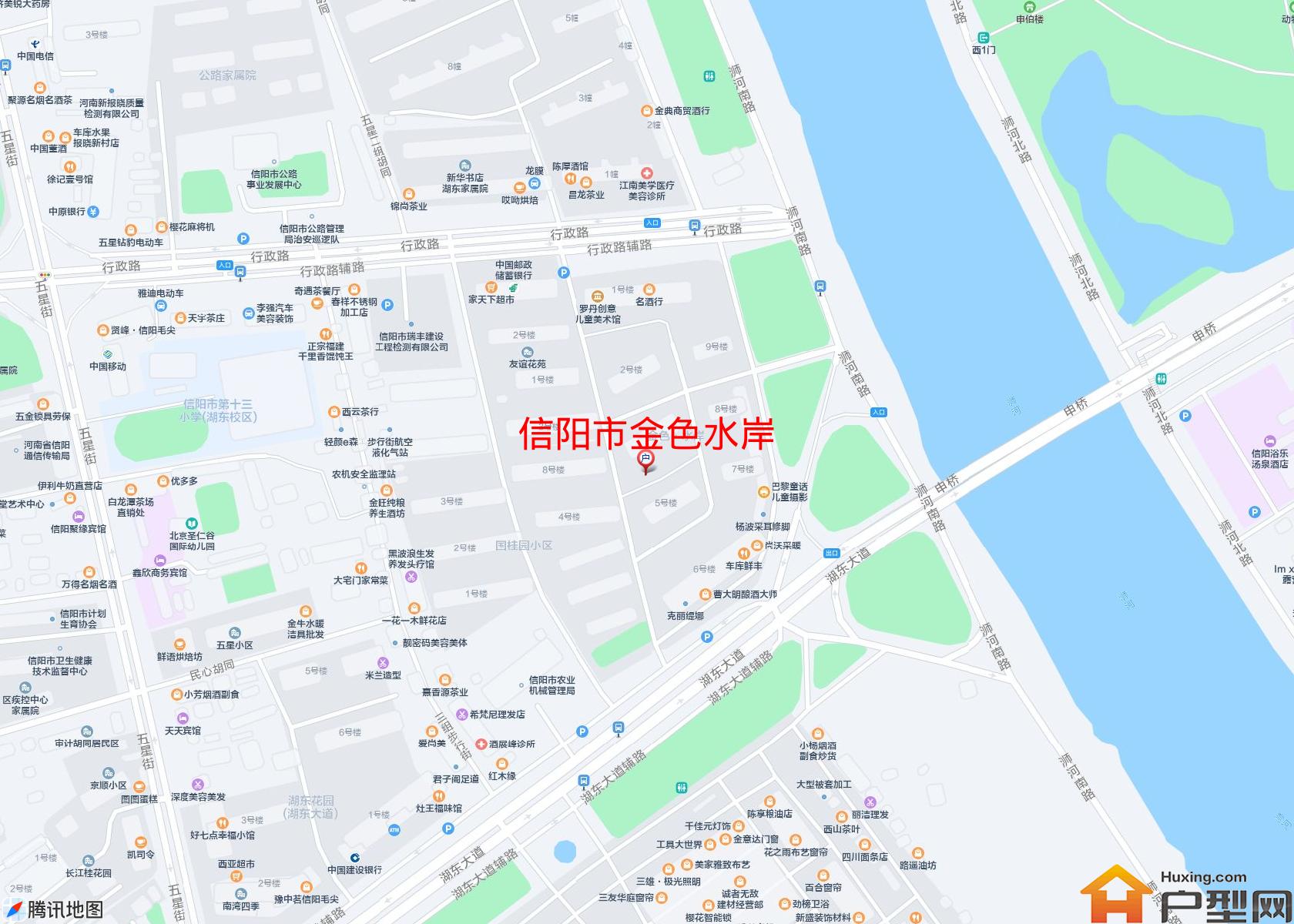 金色水岸小区 - 户型网