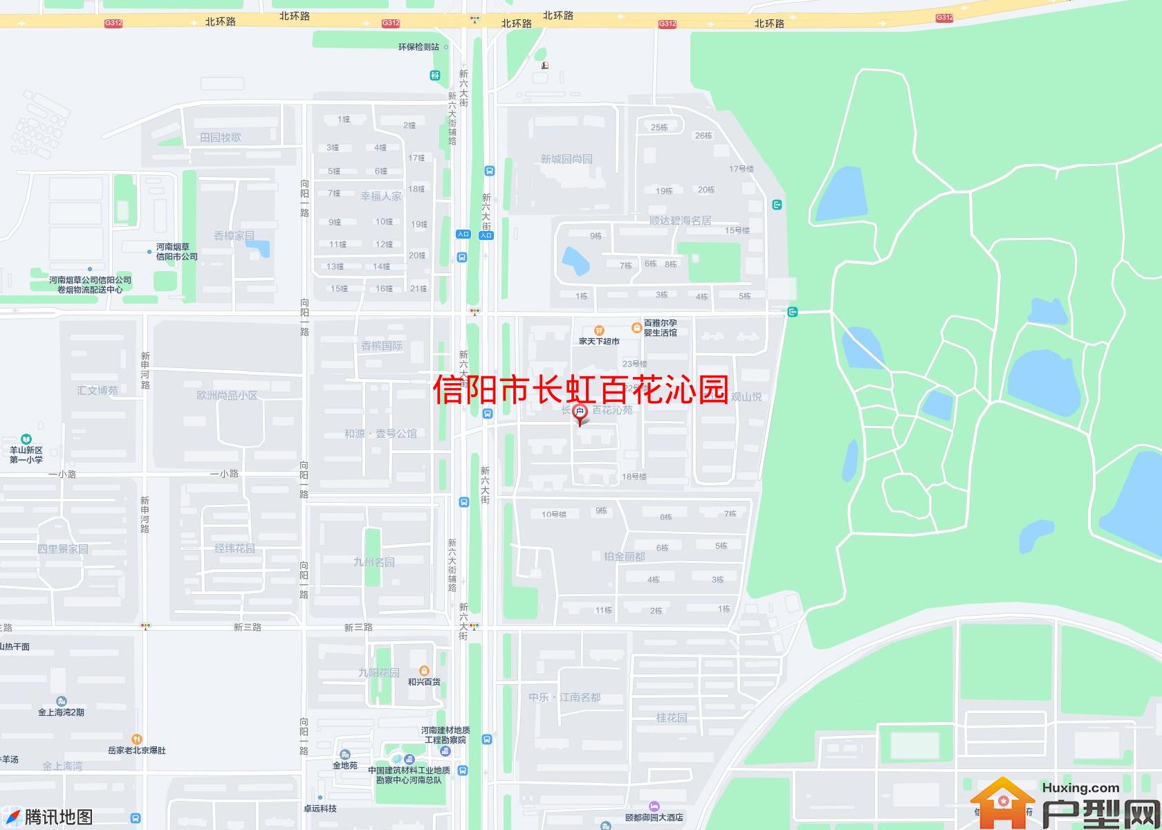 长虹百花沁园小区 - 户型网