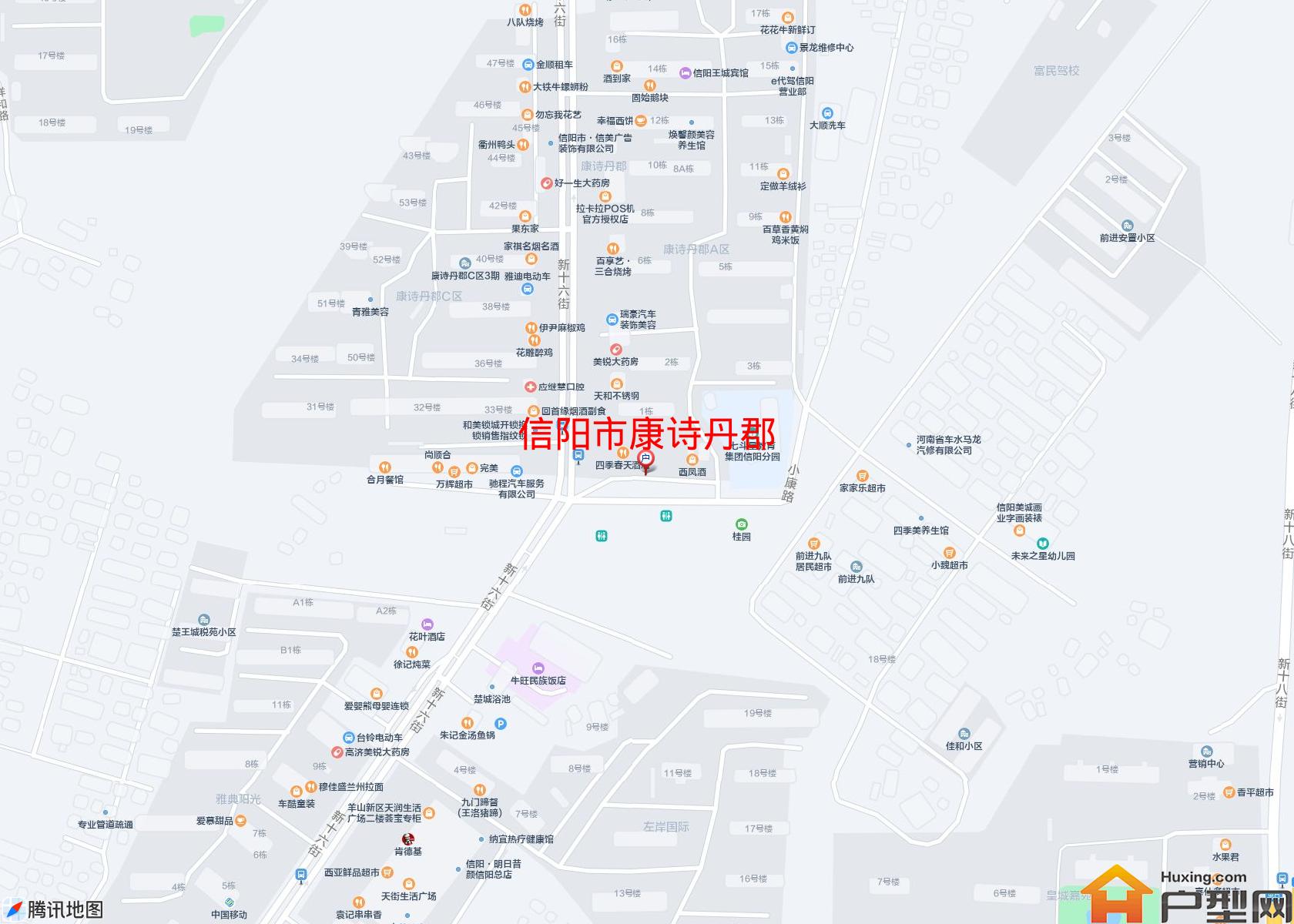康诗丹郡小区 - 户型网