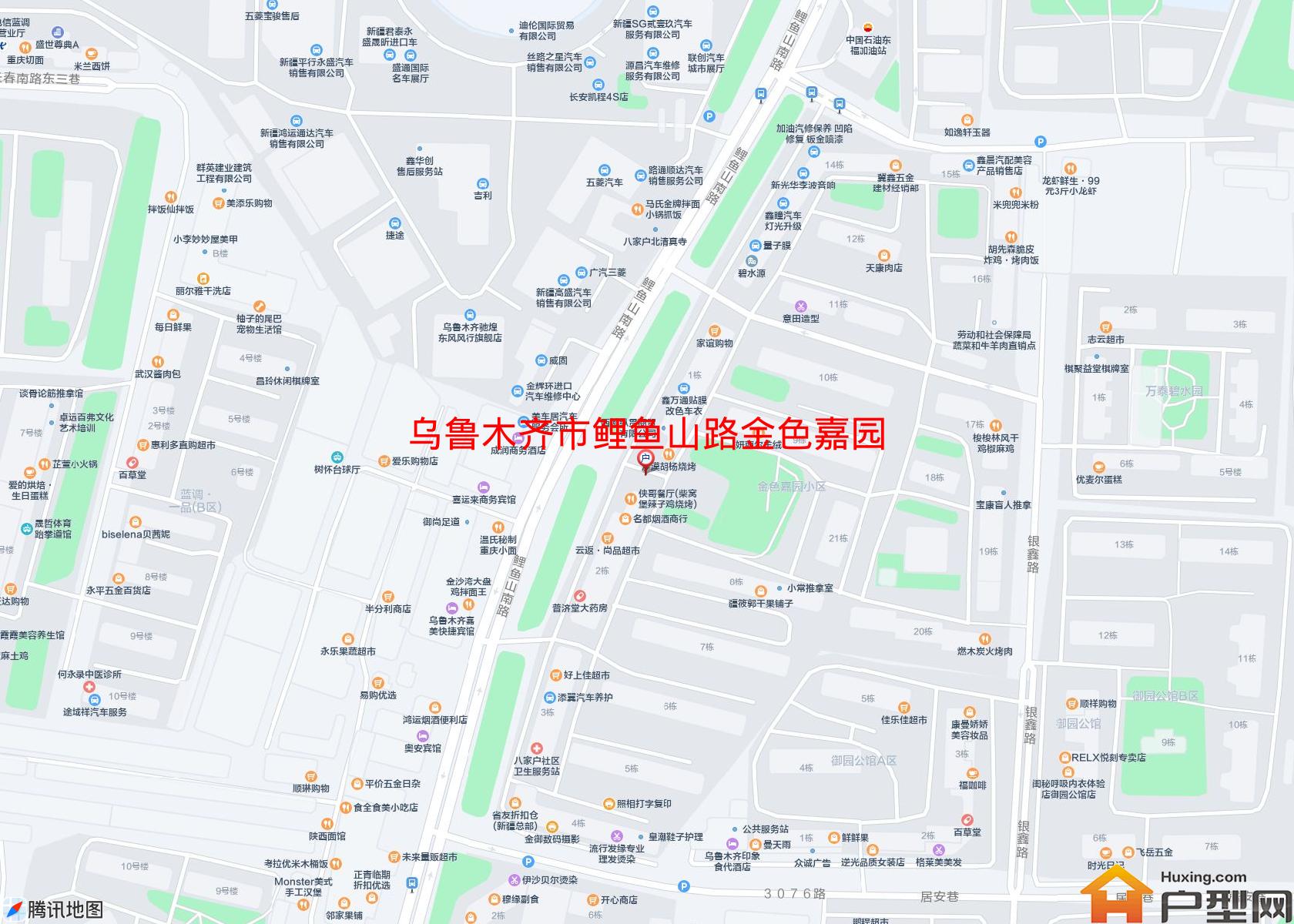 鲤鱼山路金色嘉园小区 - 户型网