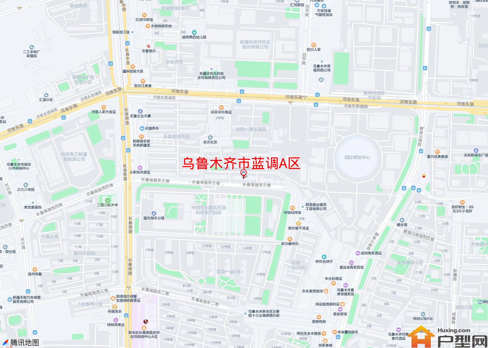 蓝调A区小区 - 户型网