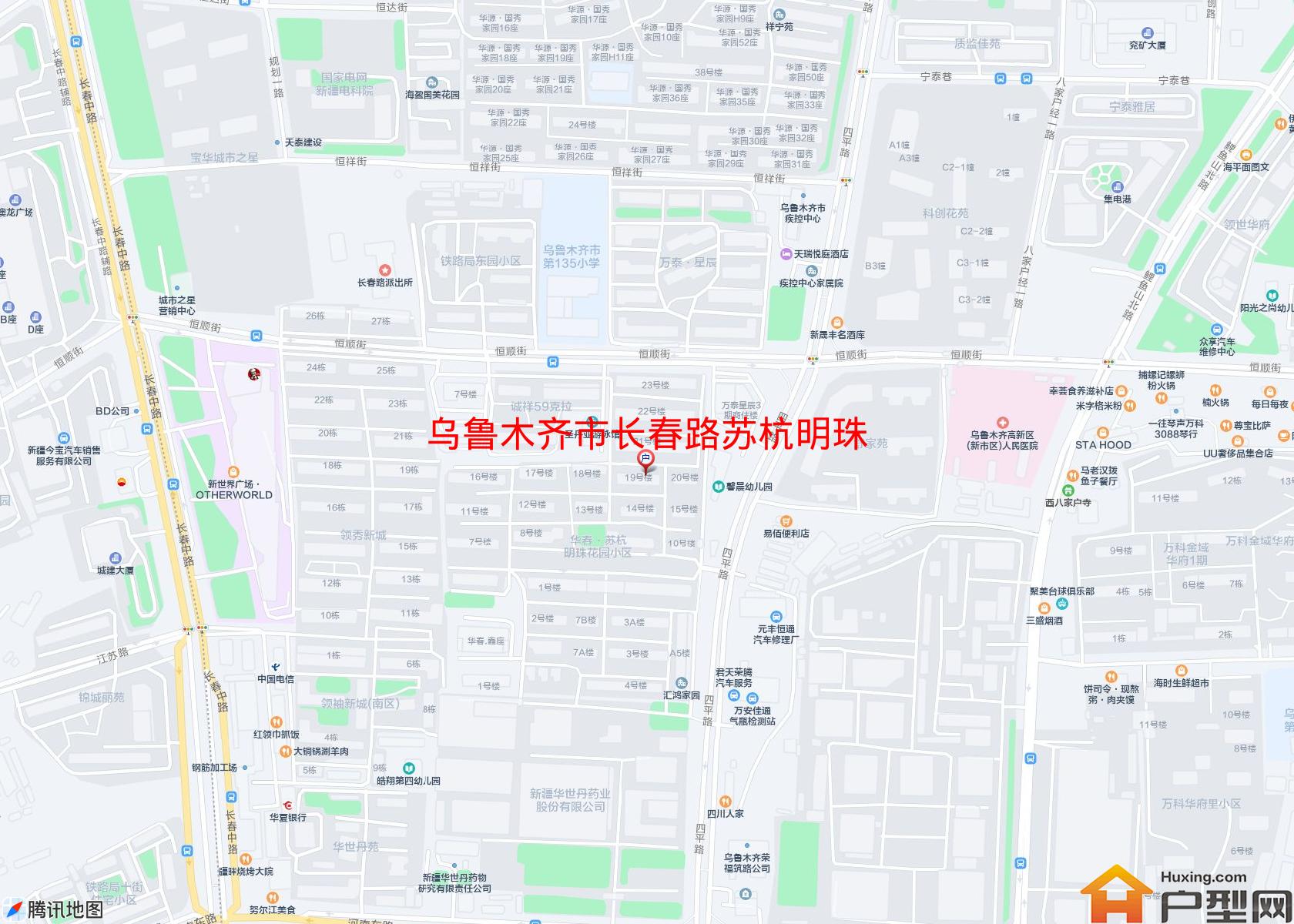 长春路苏杭明珠小区 - 户型网