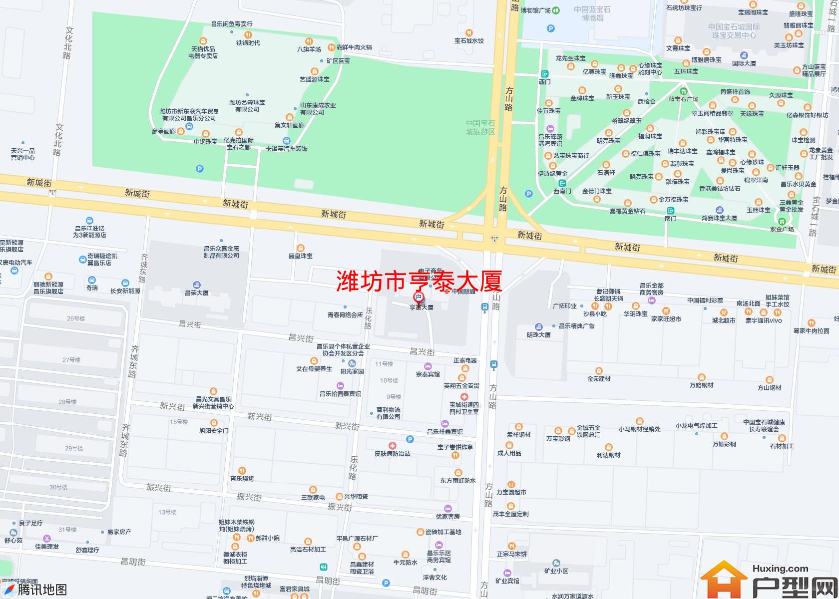 亨泰大厦小区 - 户型网