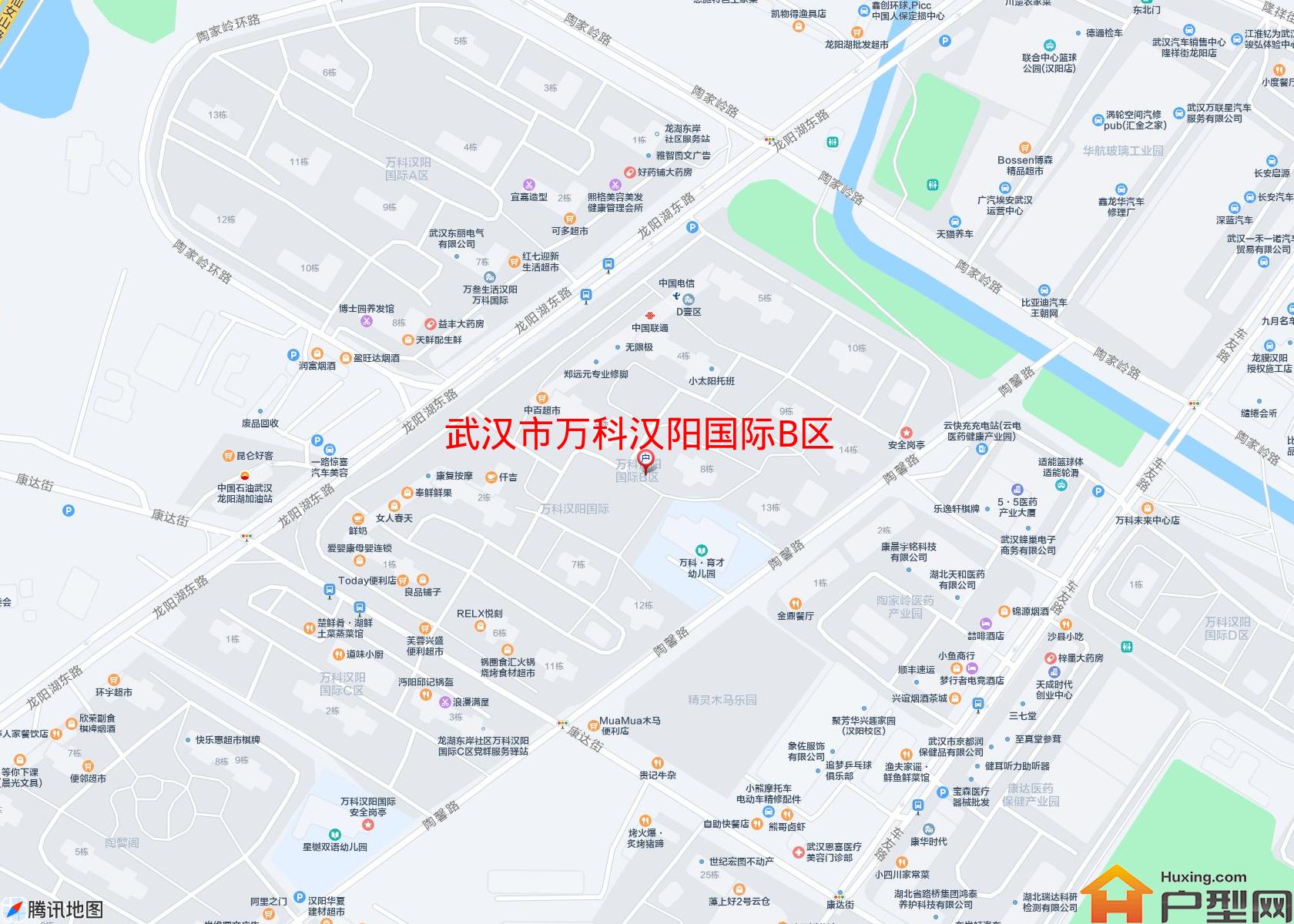 万科汉阳国际B区小区 - 户型网