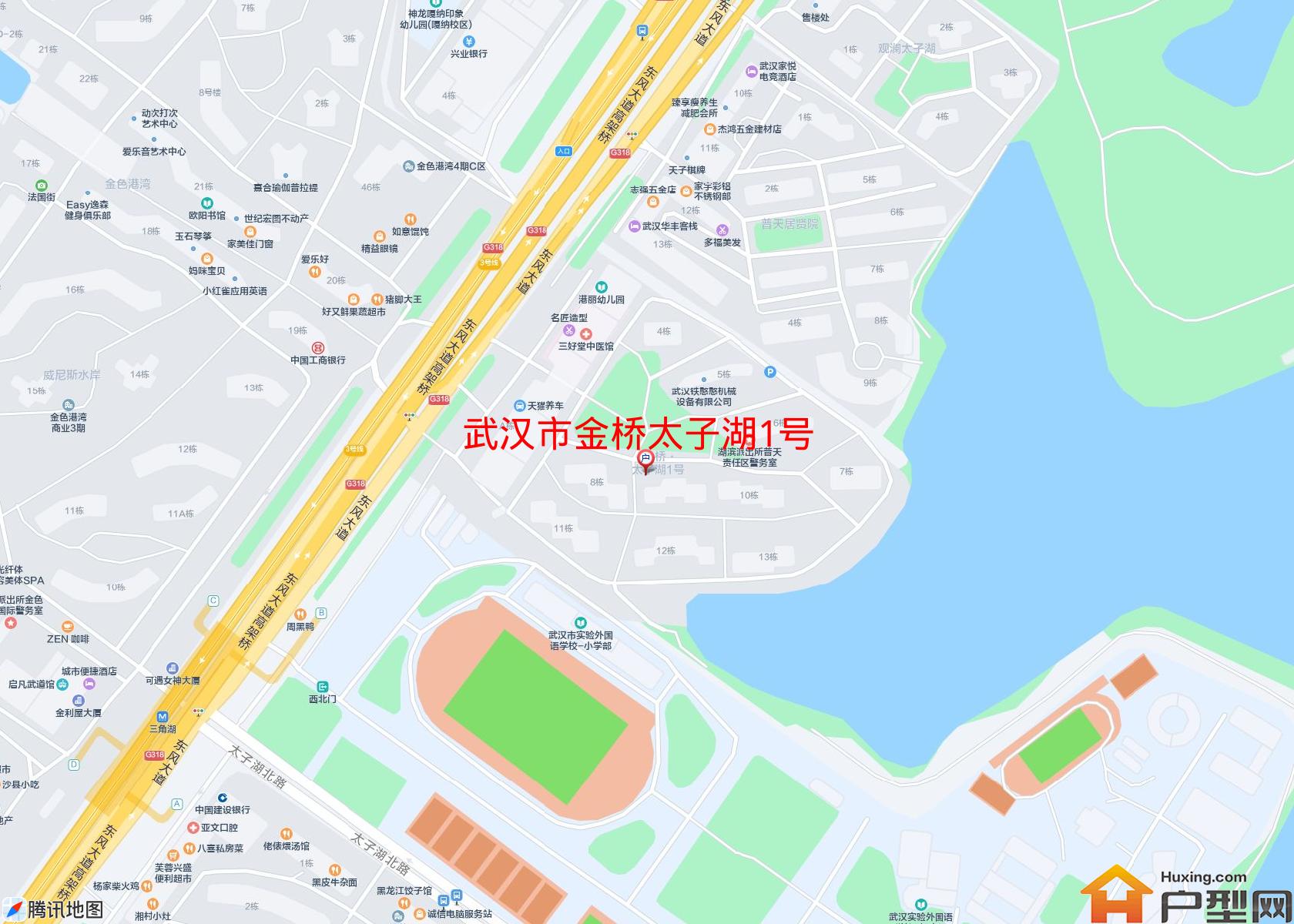 金桥太子湖1号小区 - 户型网