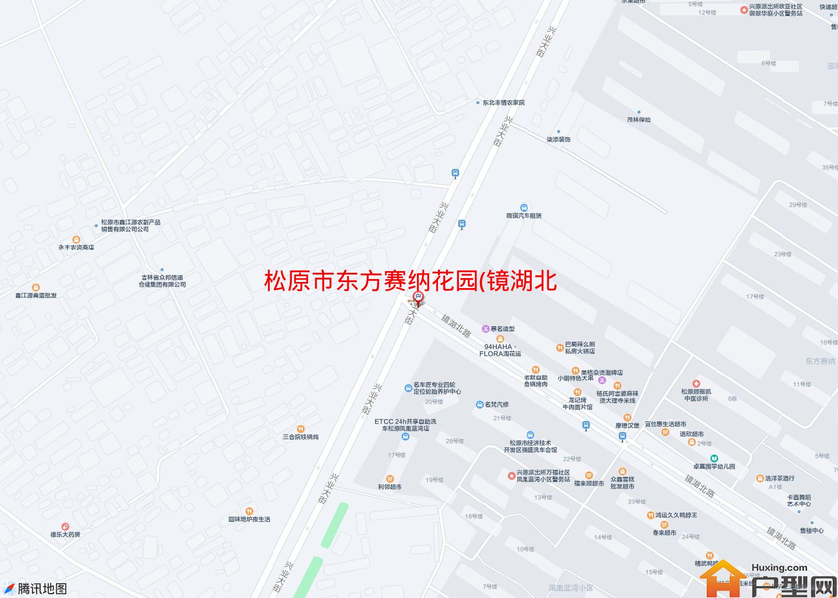 东方赛纳花园(镜湖北路)小区 - 户型网
