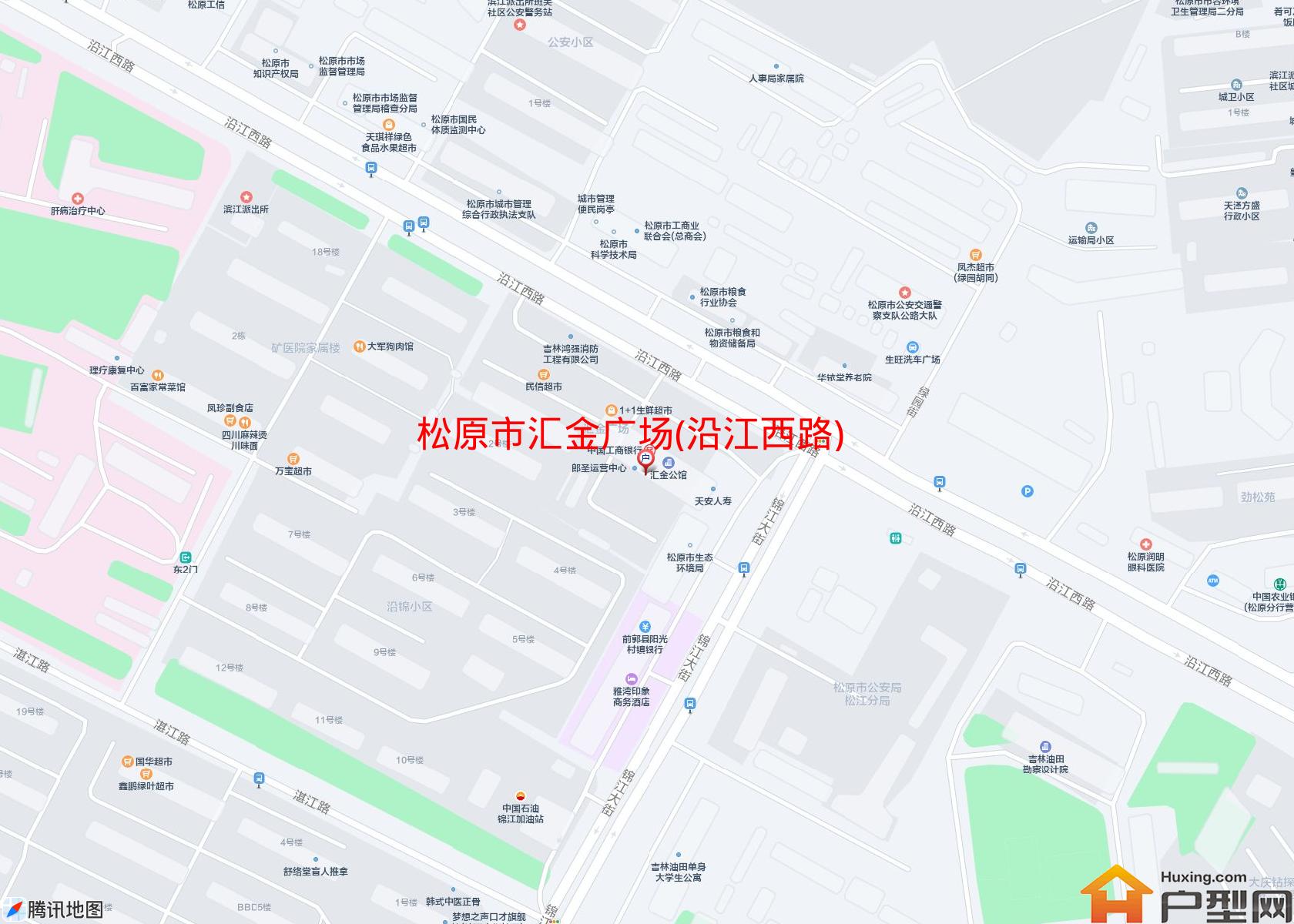 汇金广场(沿江西路)小区 - 户型网