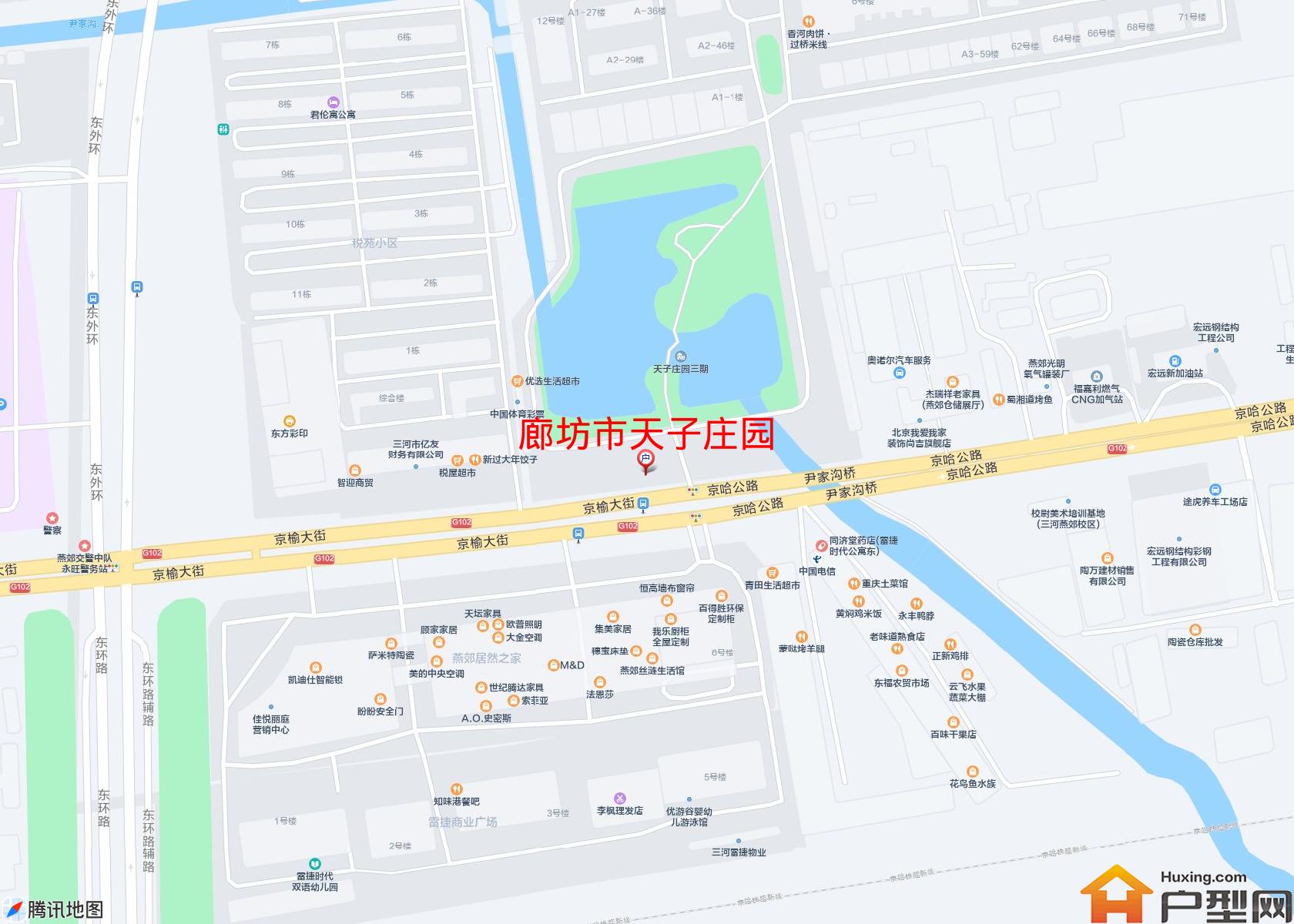 天子庄园小区 - 户型网