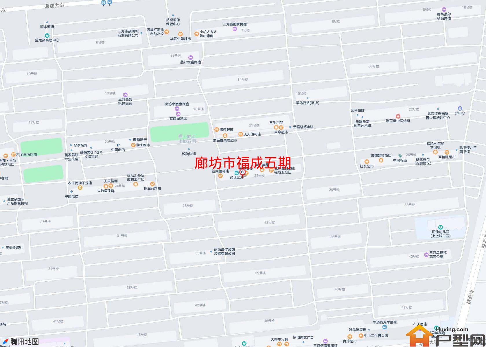 福成五期小区 - 户型网