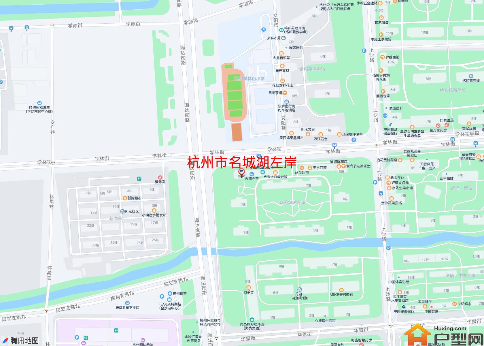 名城湖左岸小区 - 户型网