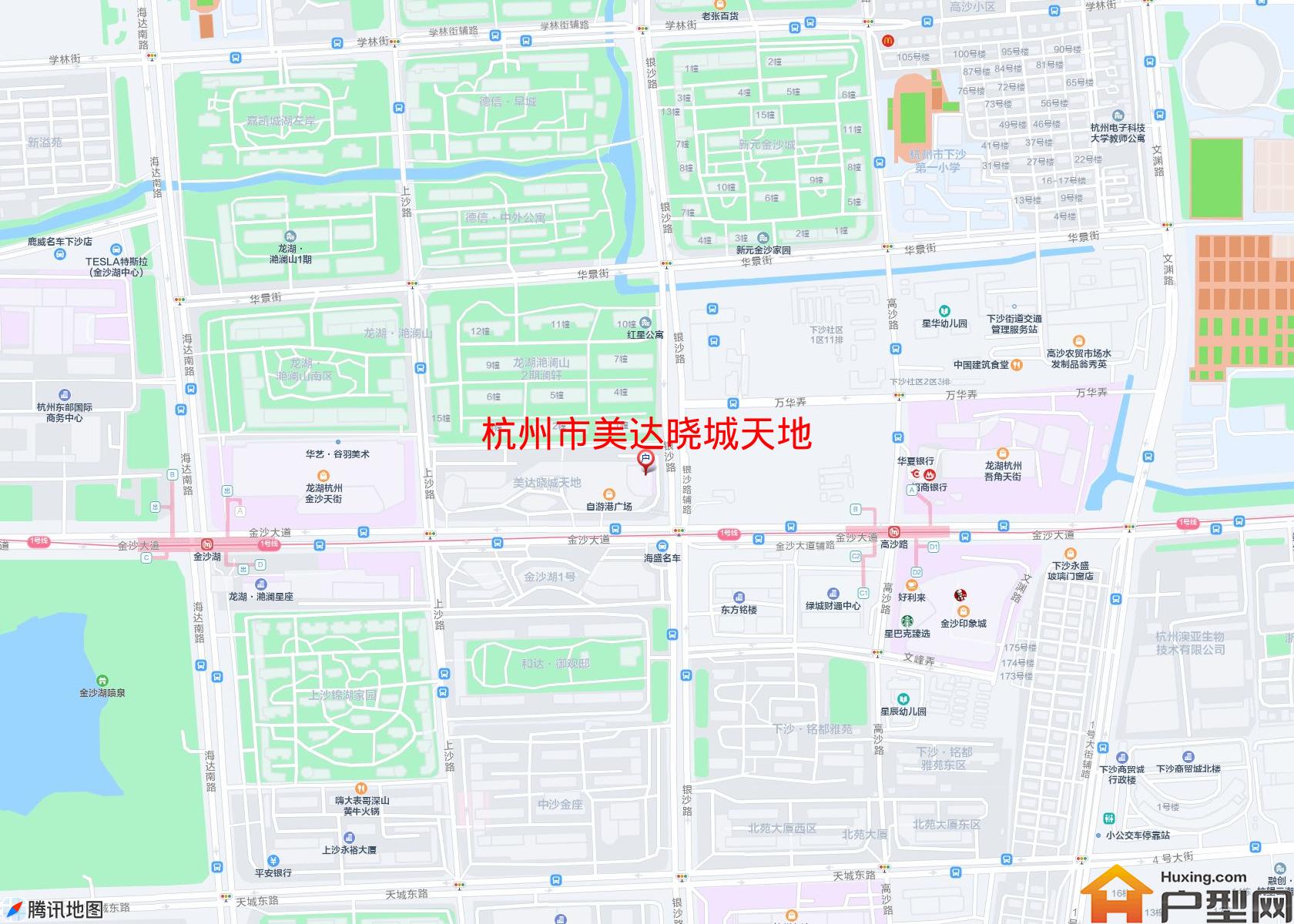 美达晓城天地小区 - 户型网