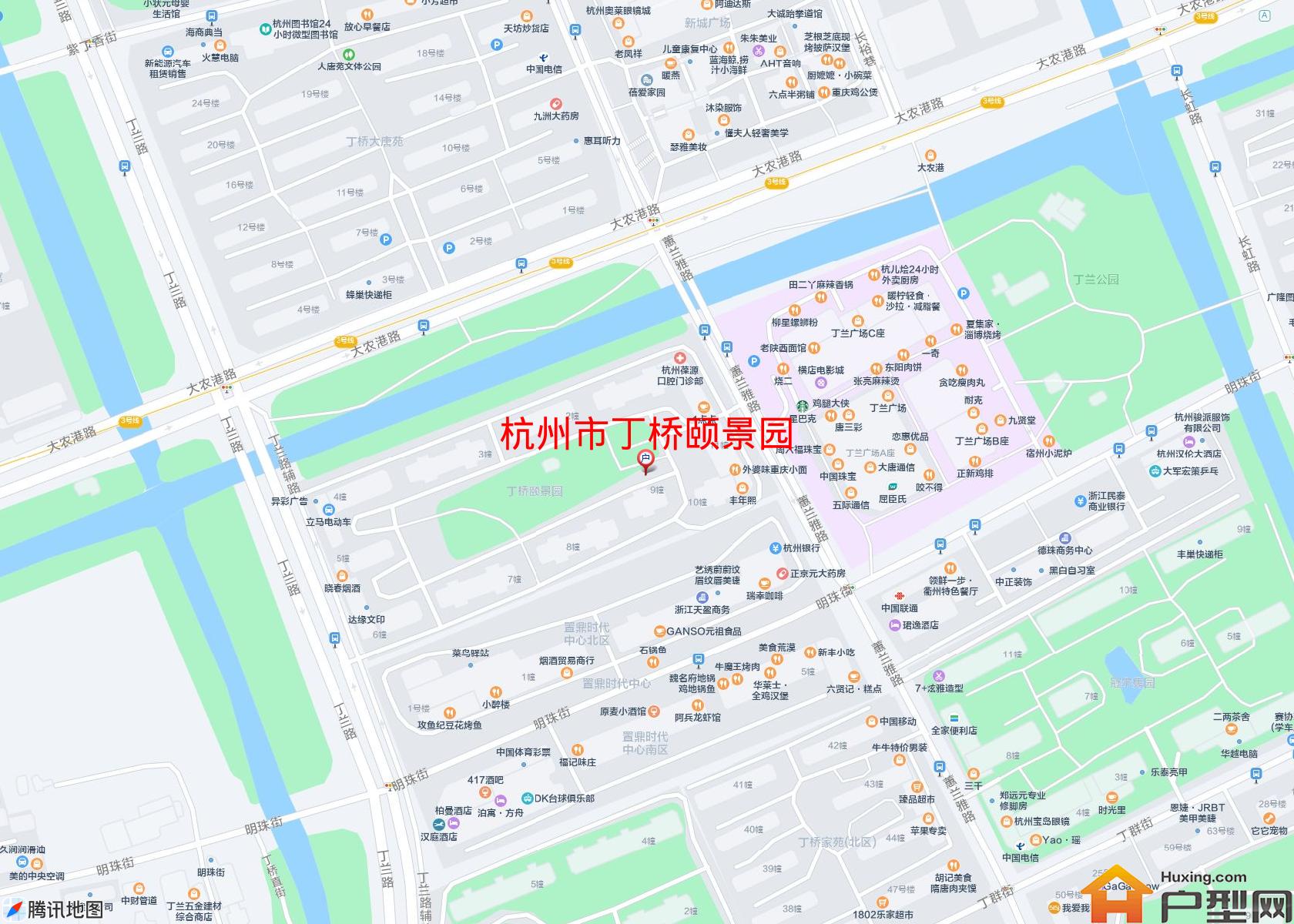 丁桥颐景园小区 - 户型网 丁桥颐景园小区 - 户型网