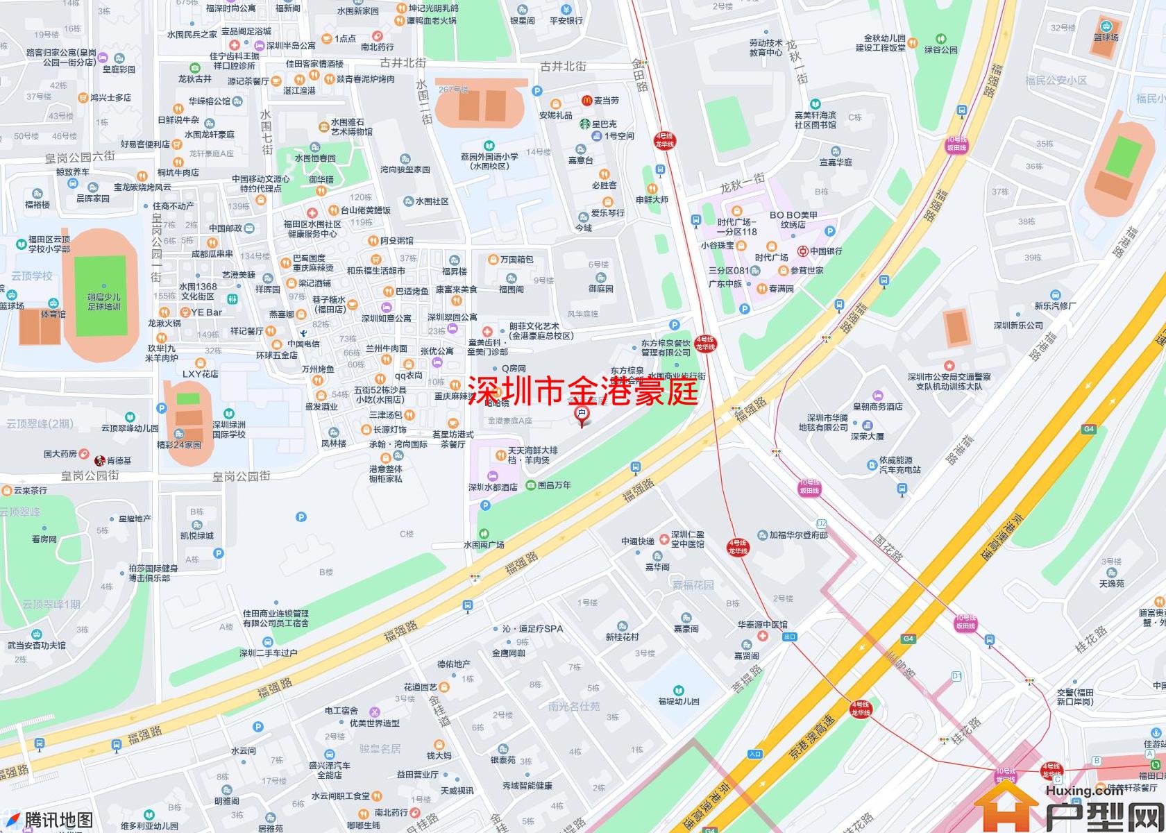 金港豪庭小区 - 户型网