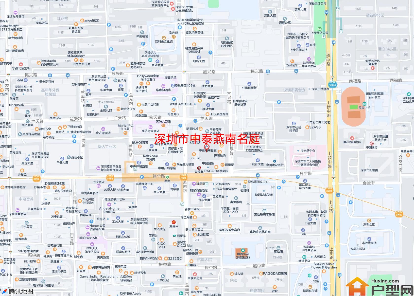 中泰燕南名庭小区 - 户型网 中泰燕南名庭小区 - 户型网